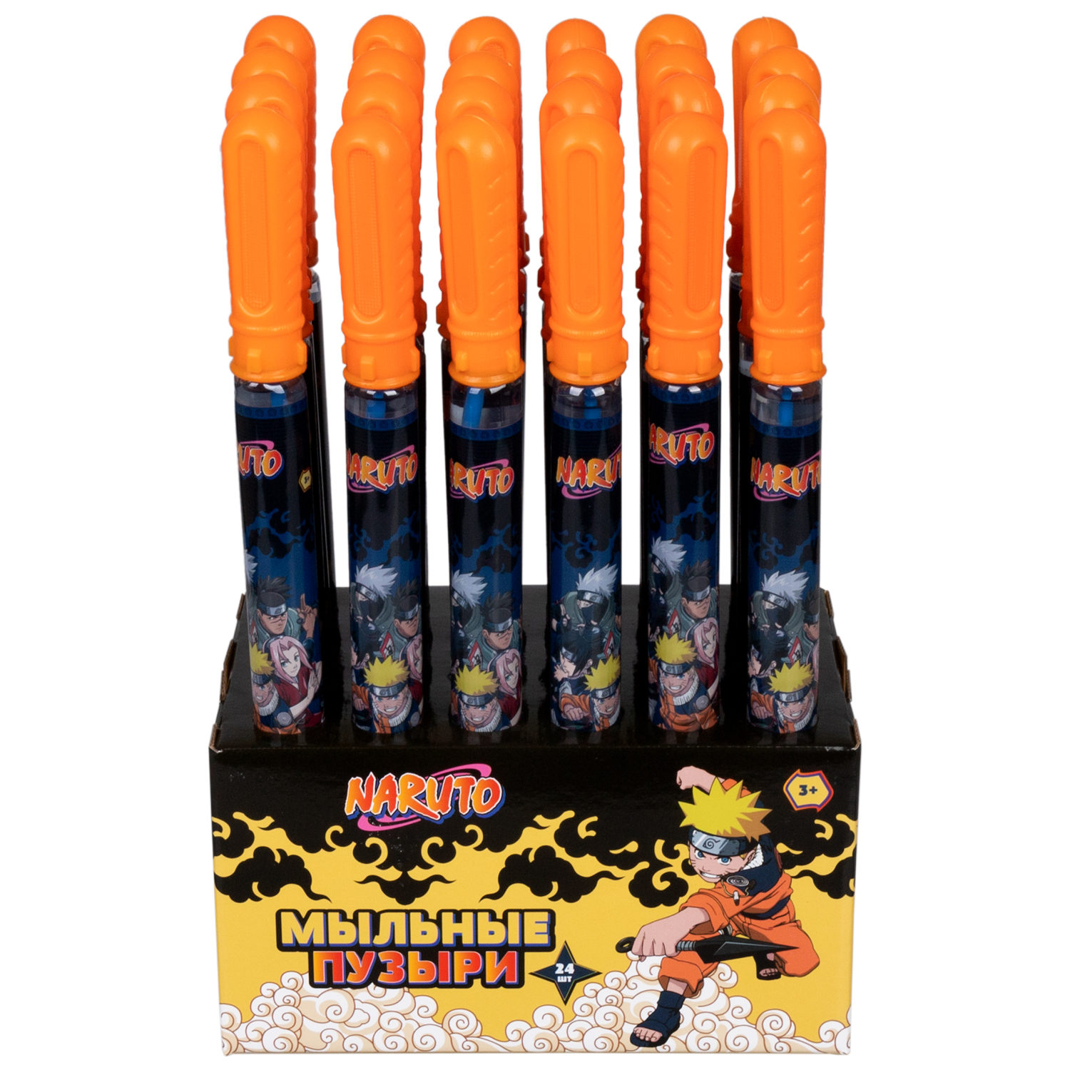 1TOY Наруто, мыльные пузыри, 120 мл