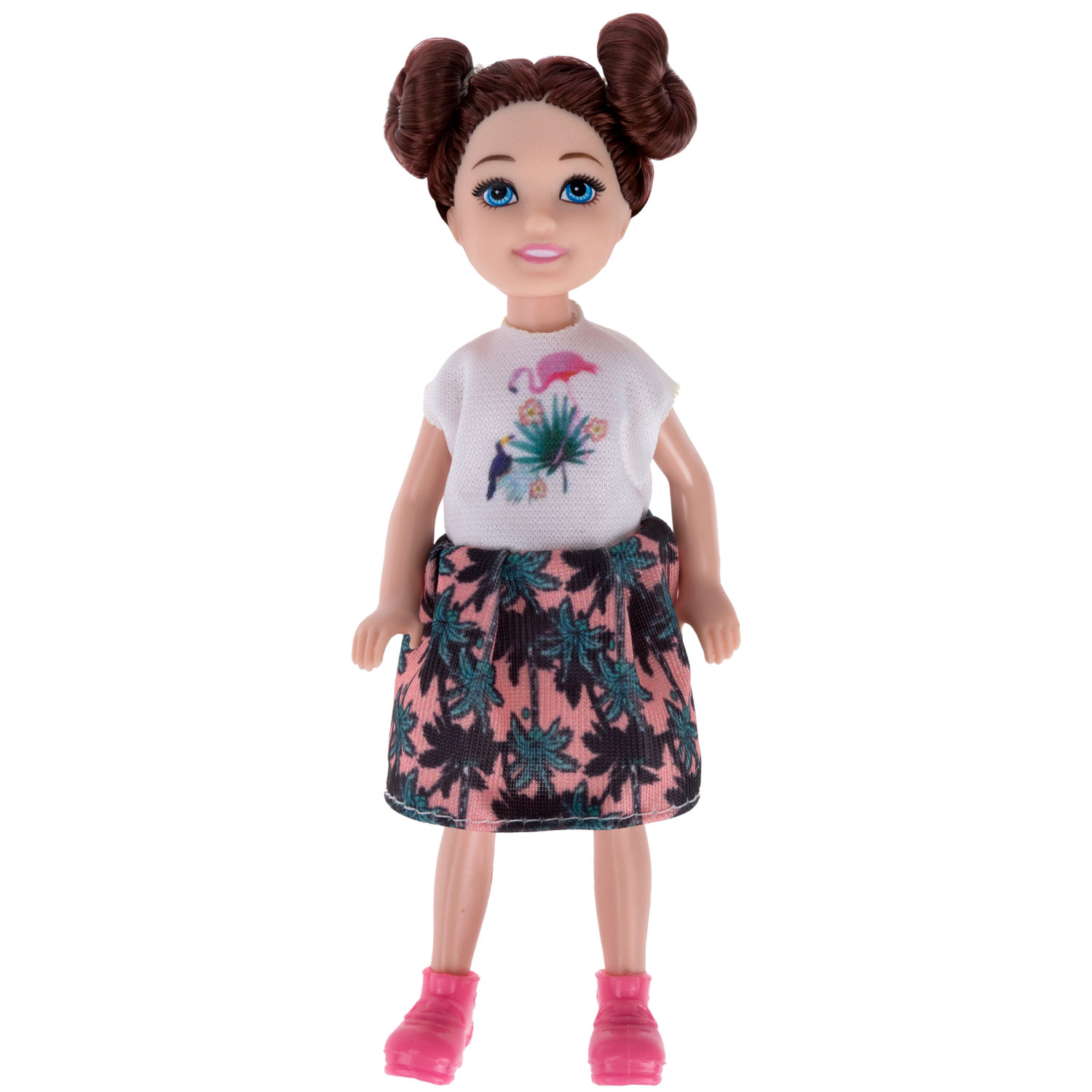 Кукла Alisa Little Love 15,2 см, брюнетка, с воздушными шариками