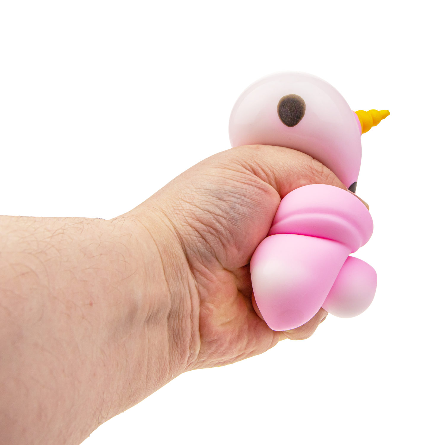 Антистресс-игрушка для рук 1TOY Крутой замес Единорог, жмякалка, мялка, тянучка, 3 цвета в ассортименте