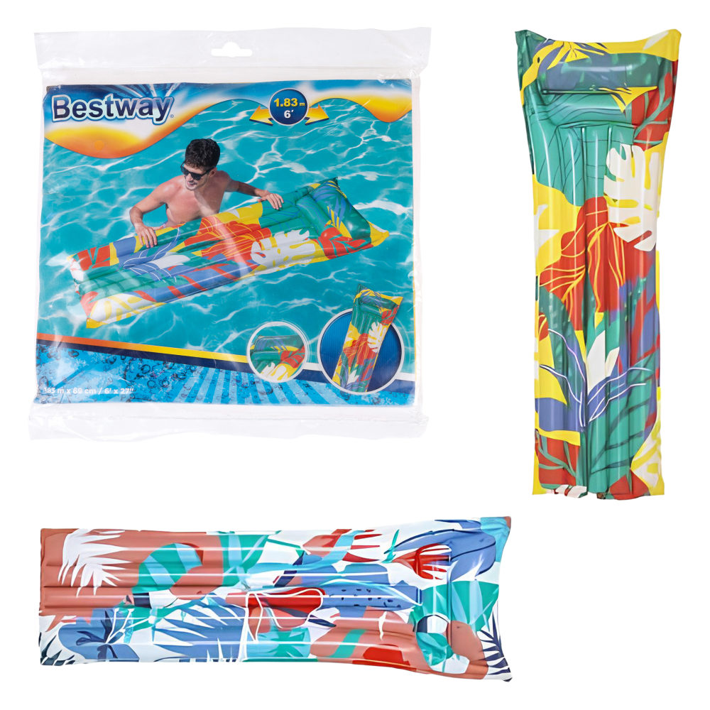 Надувной матрас для плавания Intex Интекс 183 х 69, водяной матрац, для бассейна, моря, речки, пляжа