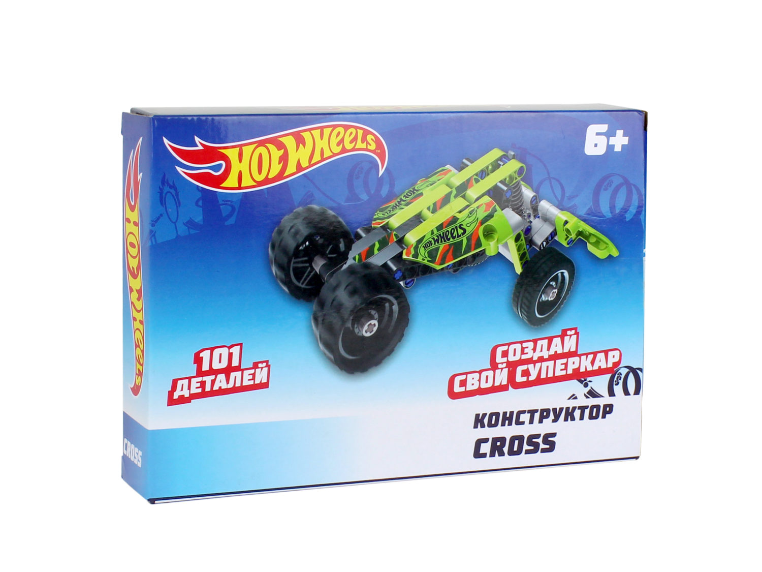 Конструктор Hot Wheels "Cross" (101 деталь)