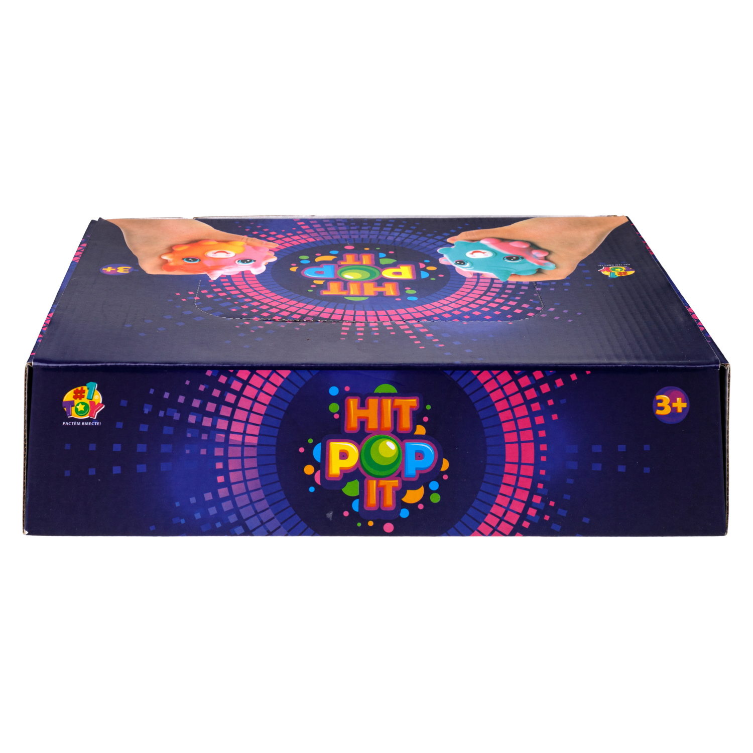 1TOY Жмяка Hit Pop It "Единорог" 7 см, 4 вида в ассортименте