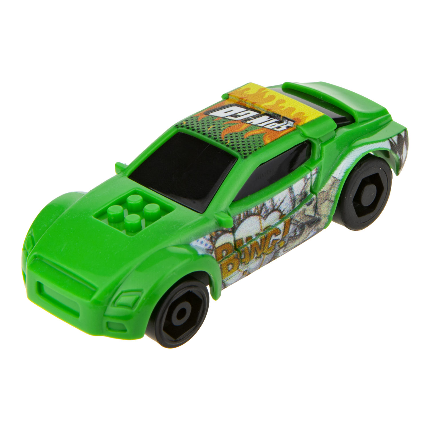 Машинка 1TOY Трюк-трек фрикционная, с 2 аксессуарами, в ассортименте