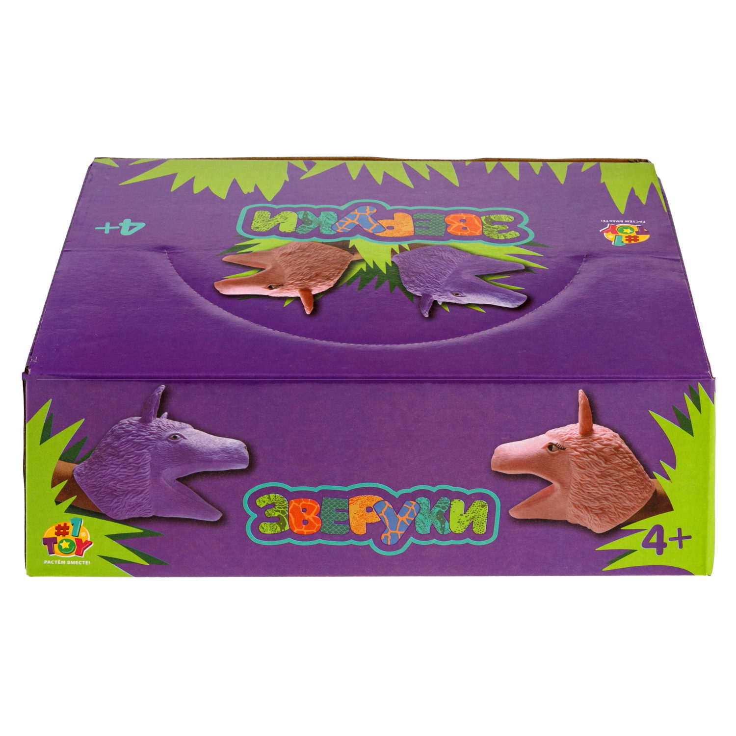 1toy Зверуки большие на руку "Лама", 2 вида в ассортименте