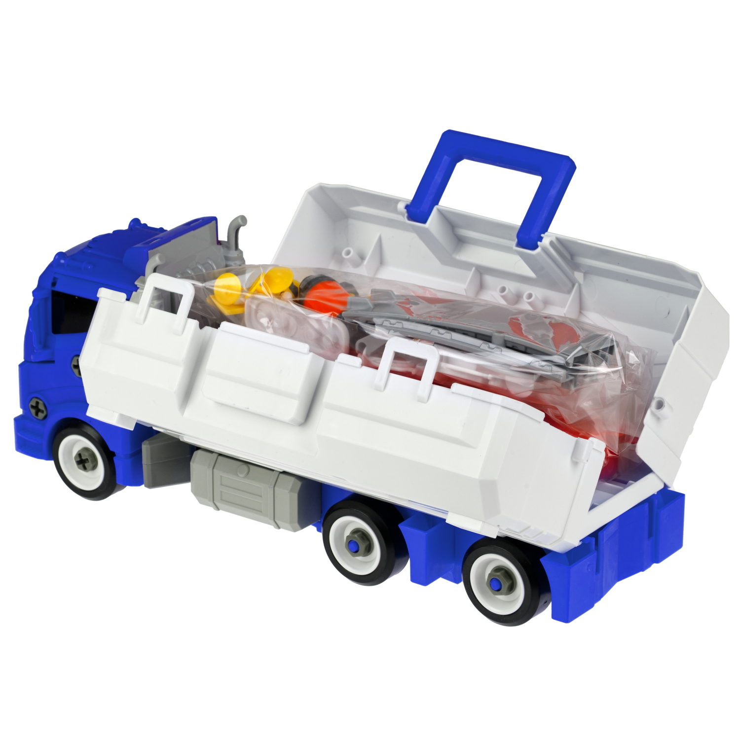 1toy Транспаркинг парковка-грузовик трансформер "Городской патруль"