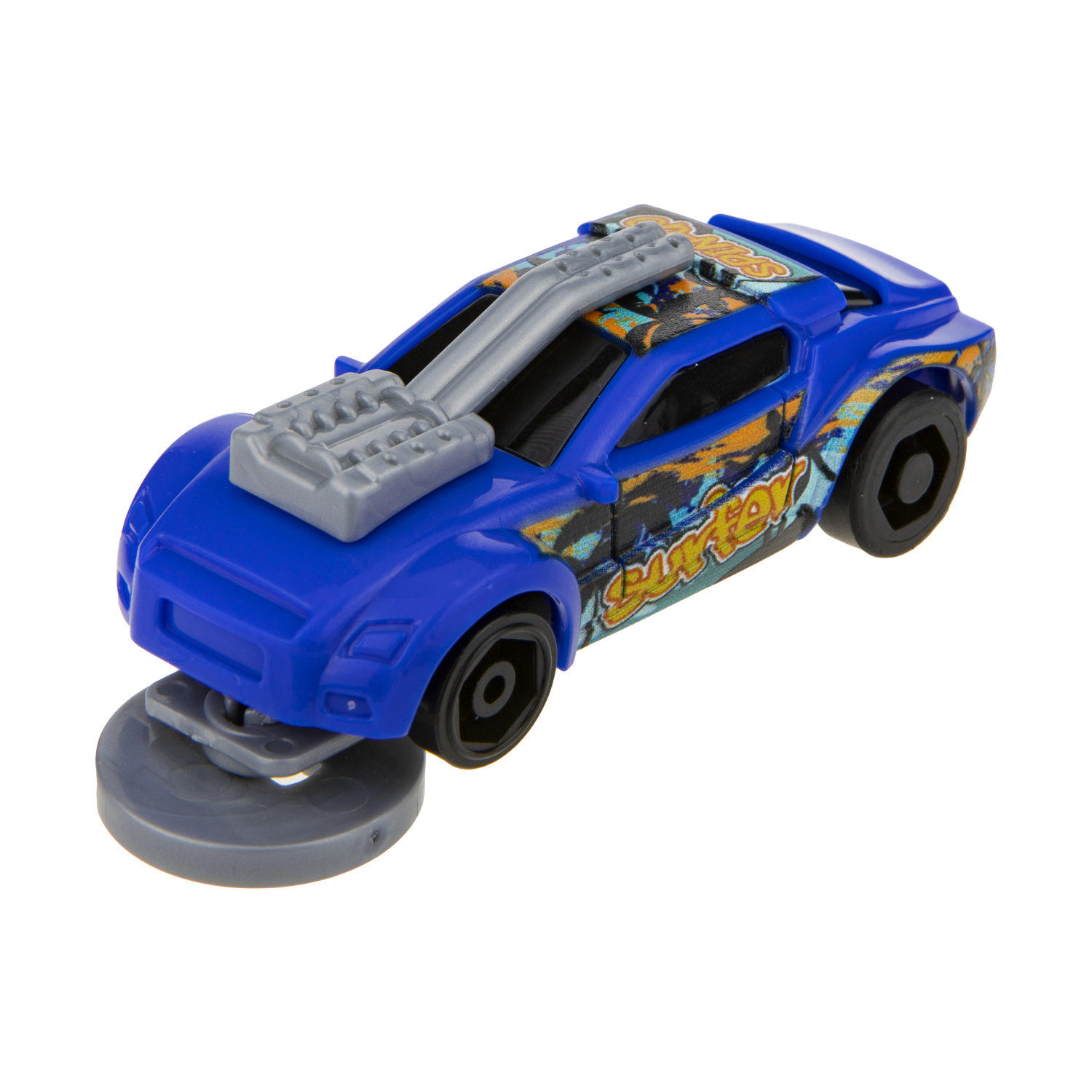 Машинка 1TOY Трюк-трек фрикционная, с 2 аксессуарами, в ассортименте