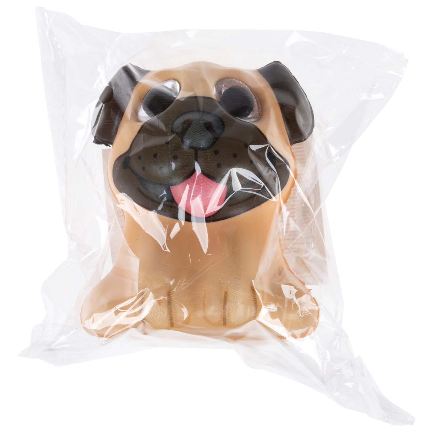 Глазастый сквиш 1TOY Животные, игрушка-антистресс для рук, жмякалка, 8-9 см, 6 видов в ассортименте