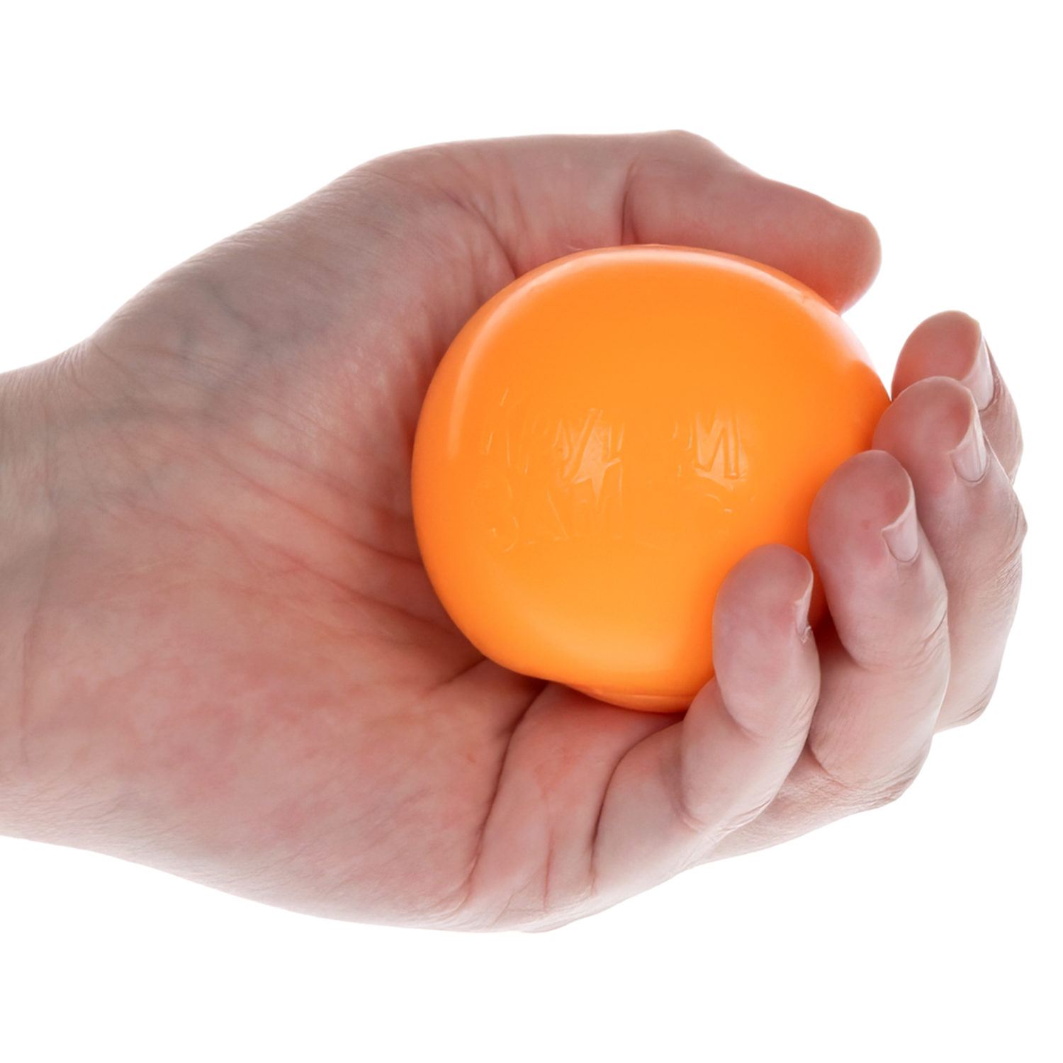 Игрушка-антистресс 1TOY Крутой замес Плюшарик, меняет цвет, 6 см, оранжевый