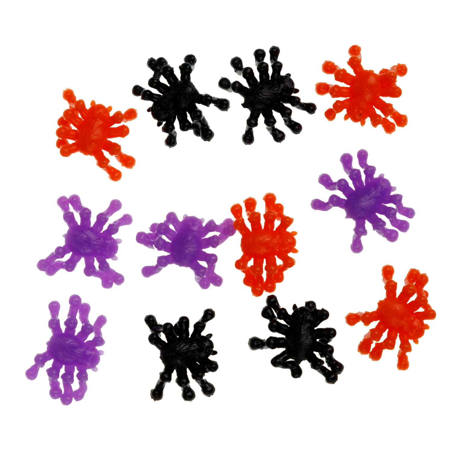 Игрушки-антистресс 1TOY Залипушки "Пауки", в упаковке 