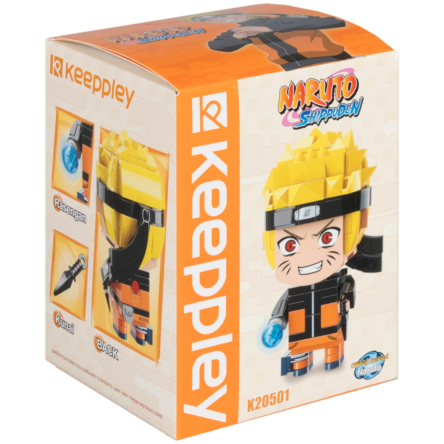 Naruto конструктор "Наруто Узумаки" для мальчиков и девочек, 160 деталей