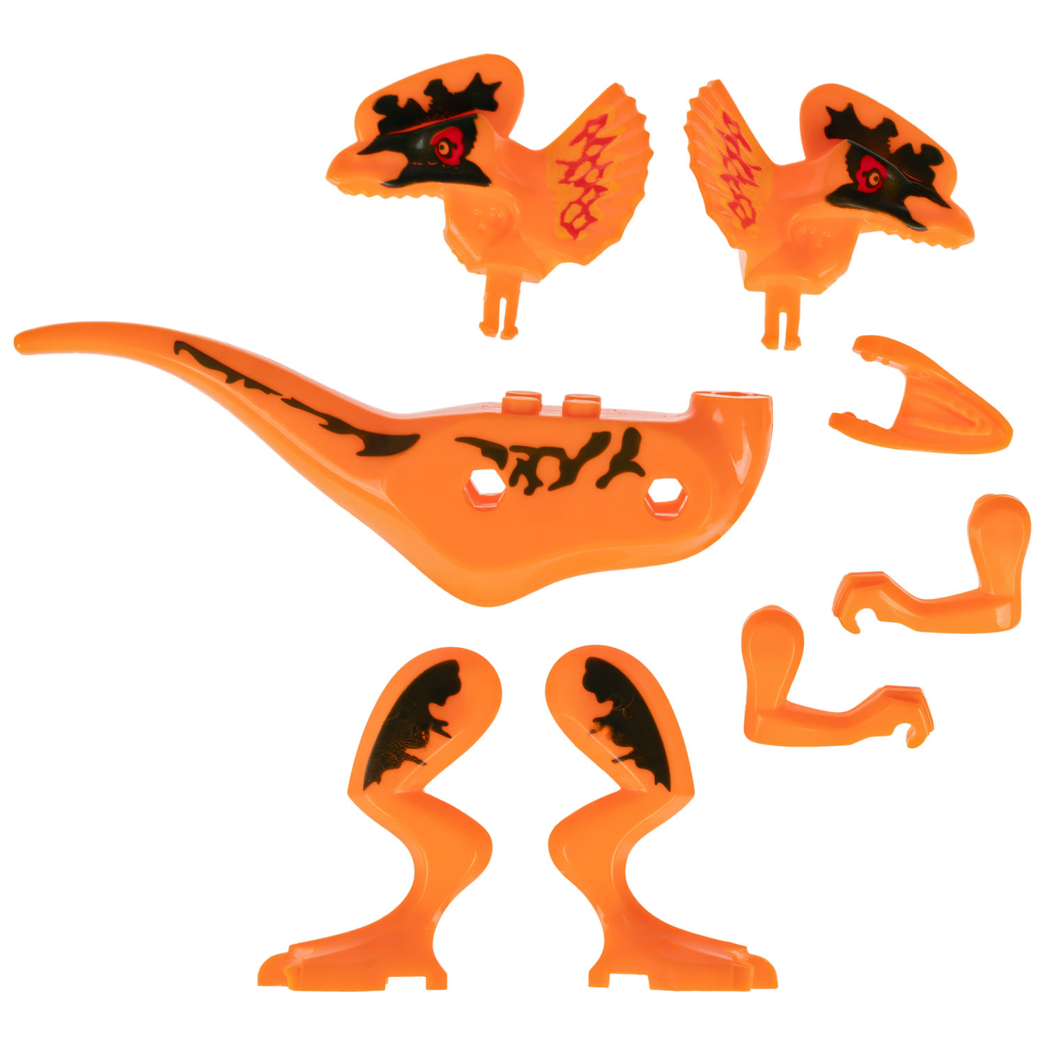 Конструктор 3д Blockformers 1TOY Парк динозавров, детский, 1 шт.