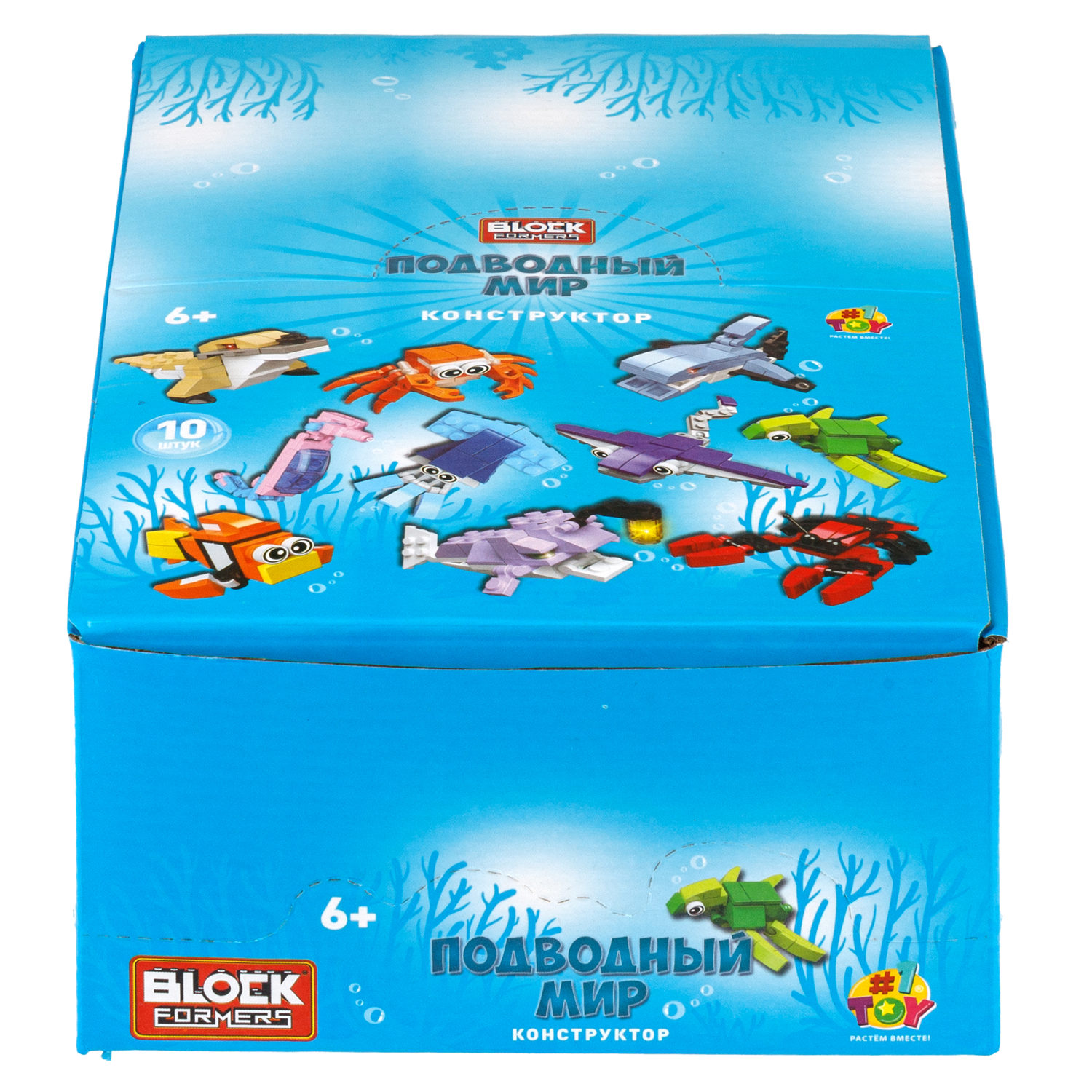 1TOY конструктор Blockformers "Подводный мир", в ассортименте 10 видов
