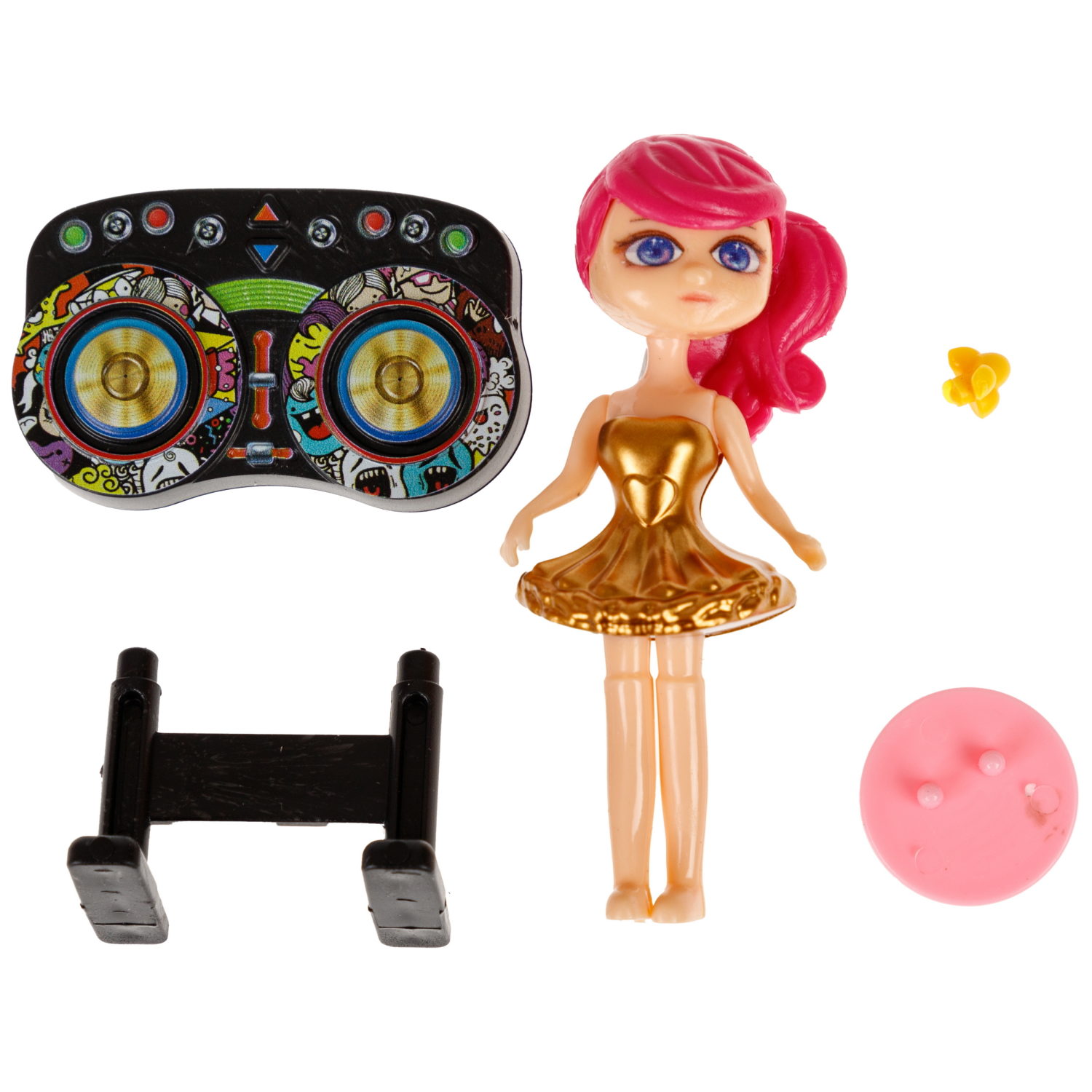 Кукла 1TOY K-POP Girls band с музыкальными инструментами, 30 видов в ассортименте