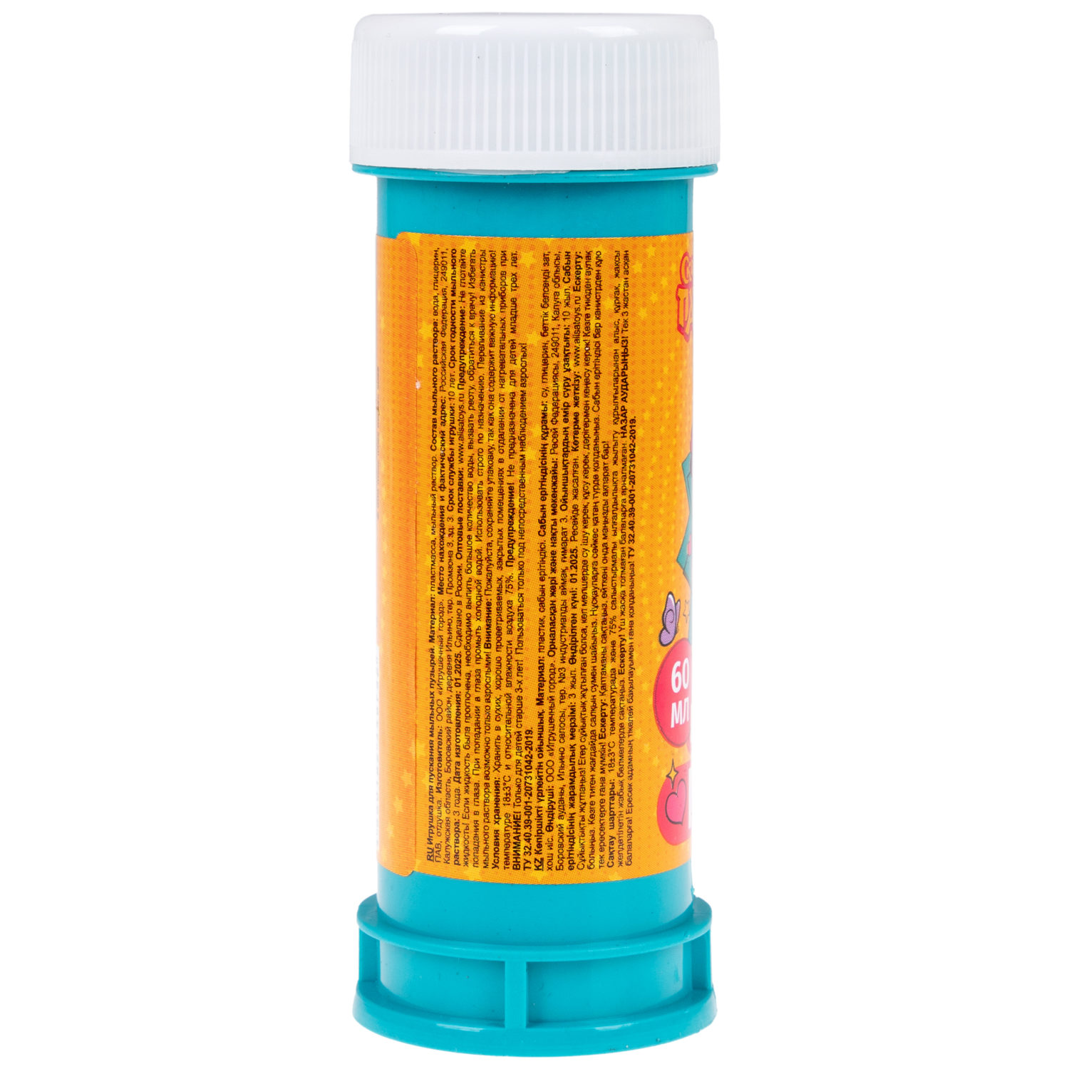 Мыльные пузыри 1TOY Сказочный патруль, 60 мл