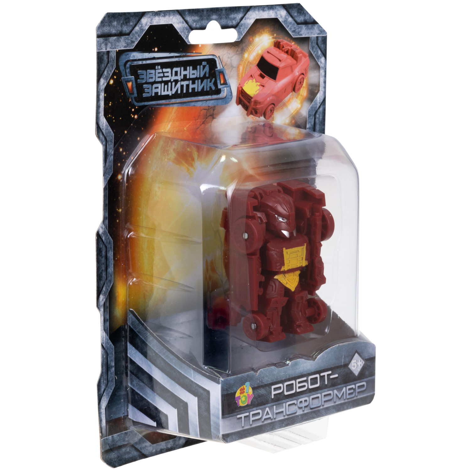 Робот - трансформер 1toy Звёздный защитник Автомобиль, машинка детская, игрушка для мальчиков и девочек