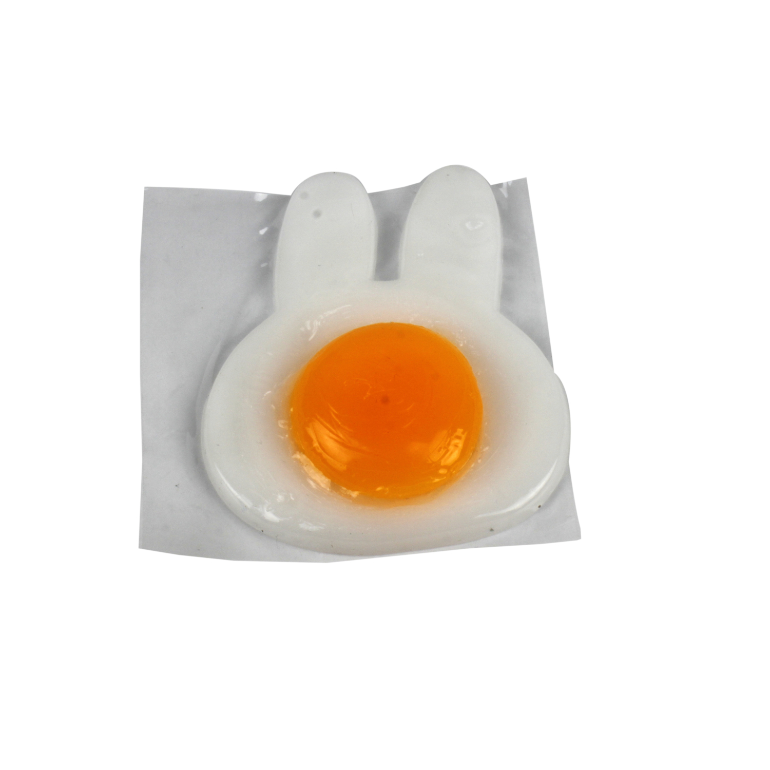 1TOY Мелкие пакости, лизун - яичница (упаковка пакет 60 шт/блок 360 шт,/кор720 шт.