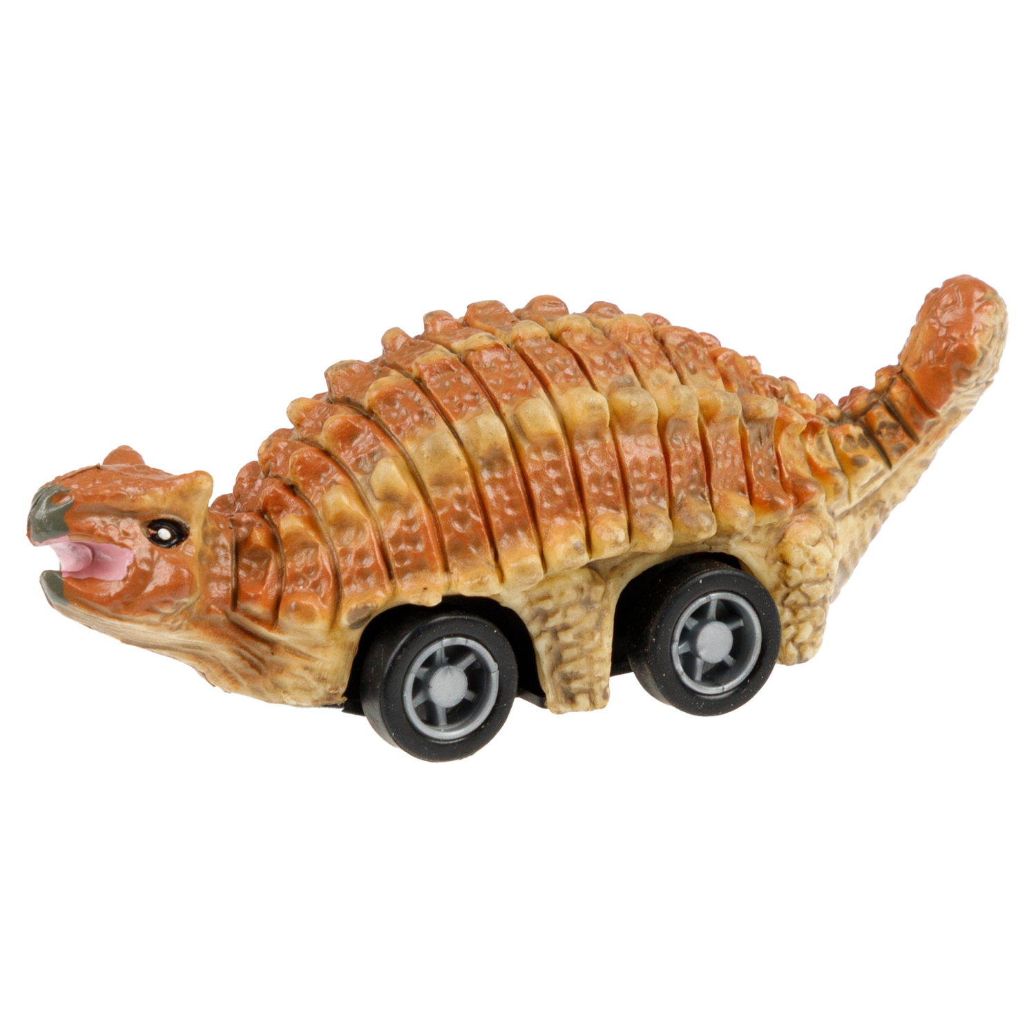 Игрушка для малышей 1TOY Покатушки, динозавр с инерционным механизмом