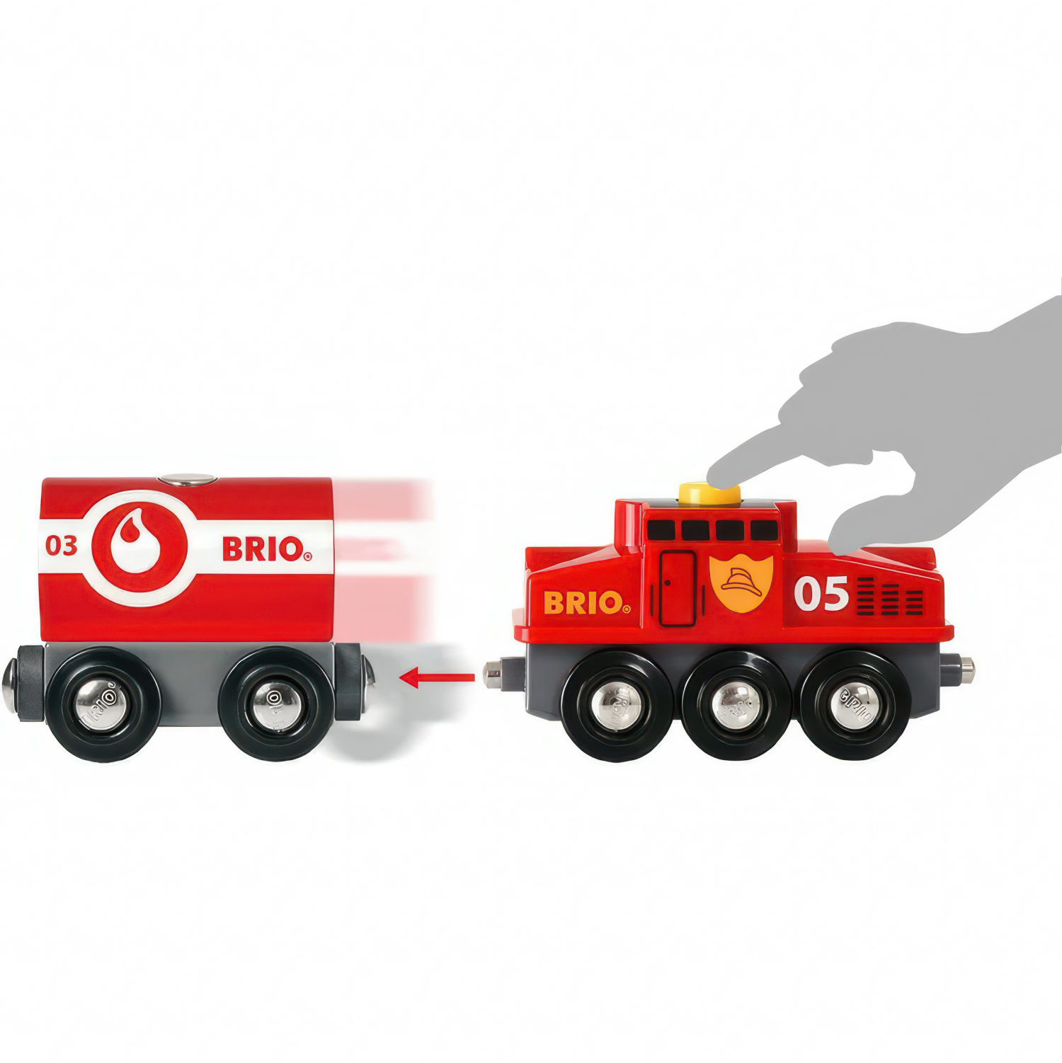 Деревянная железная дорога BRIO "Спасатели Deluxe"