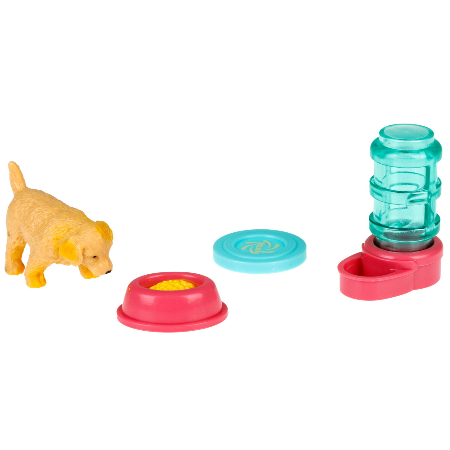 1TOY игровой набор Собачка с аксессуарами, в шаре, 6 видов в ассортименте