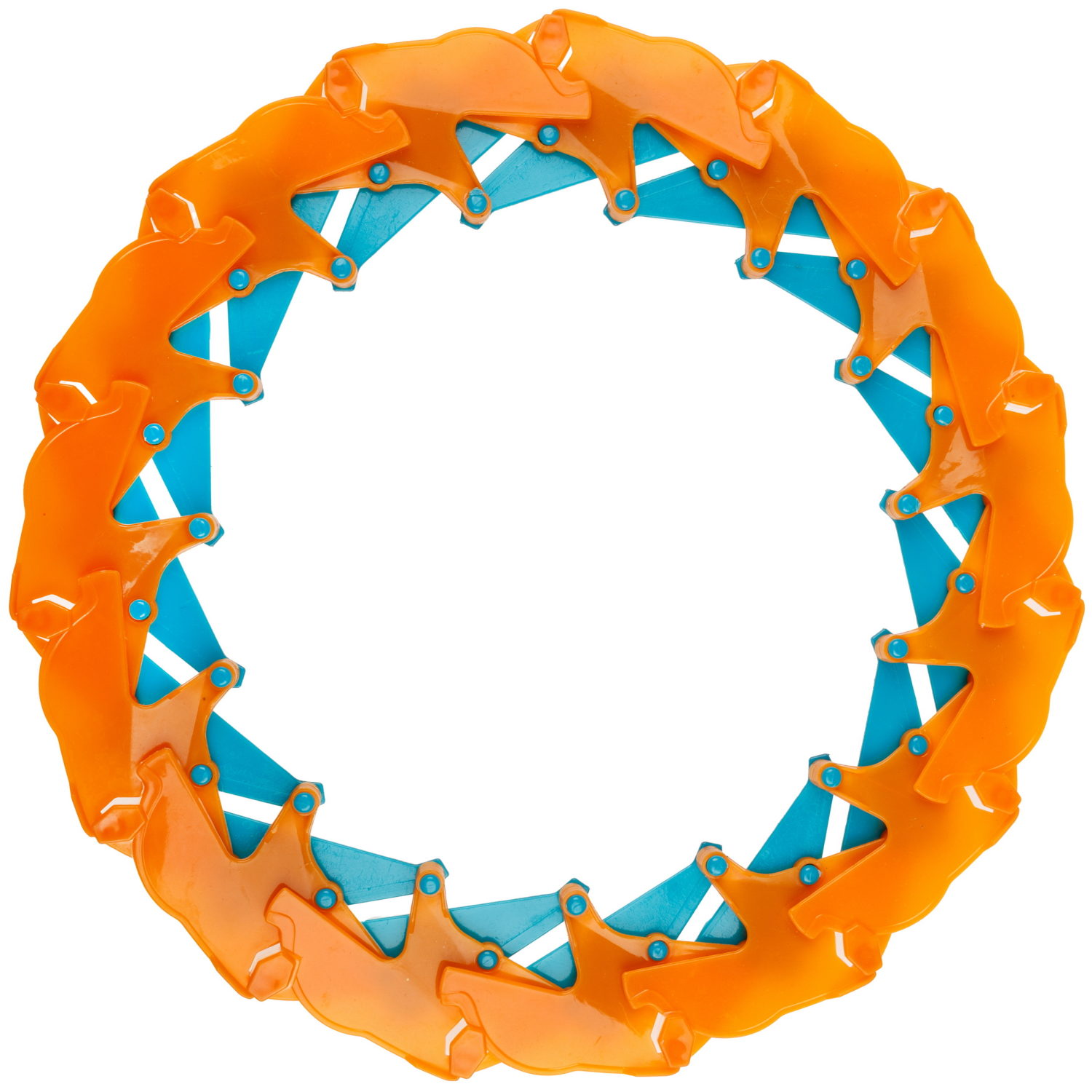 Фрисби складной 1TOY 12/25 см, с принтом, бульдог