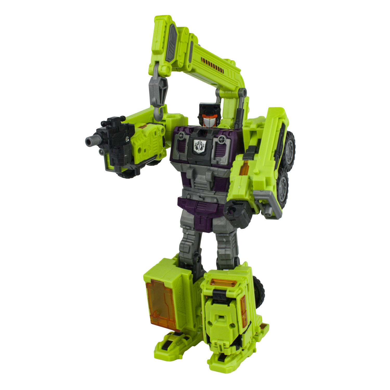 Трансформер 1TOY Трансботы "Инженерный батальон XL: Мега Кранер"