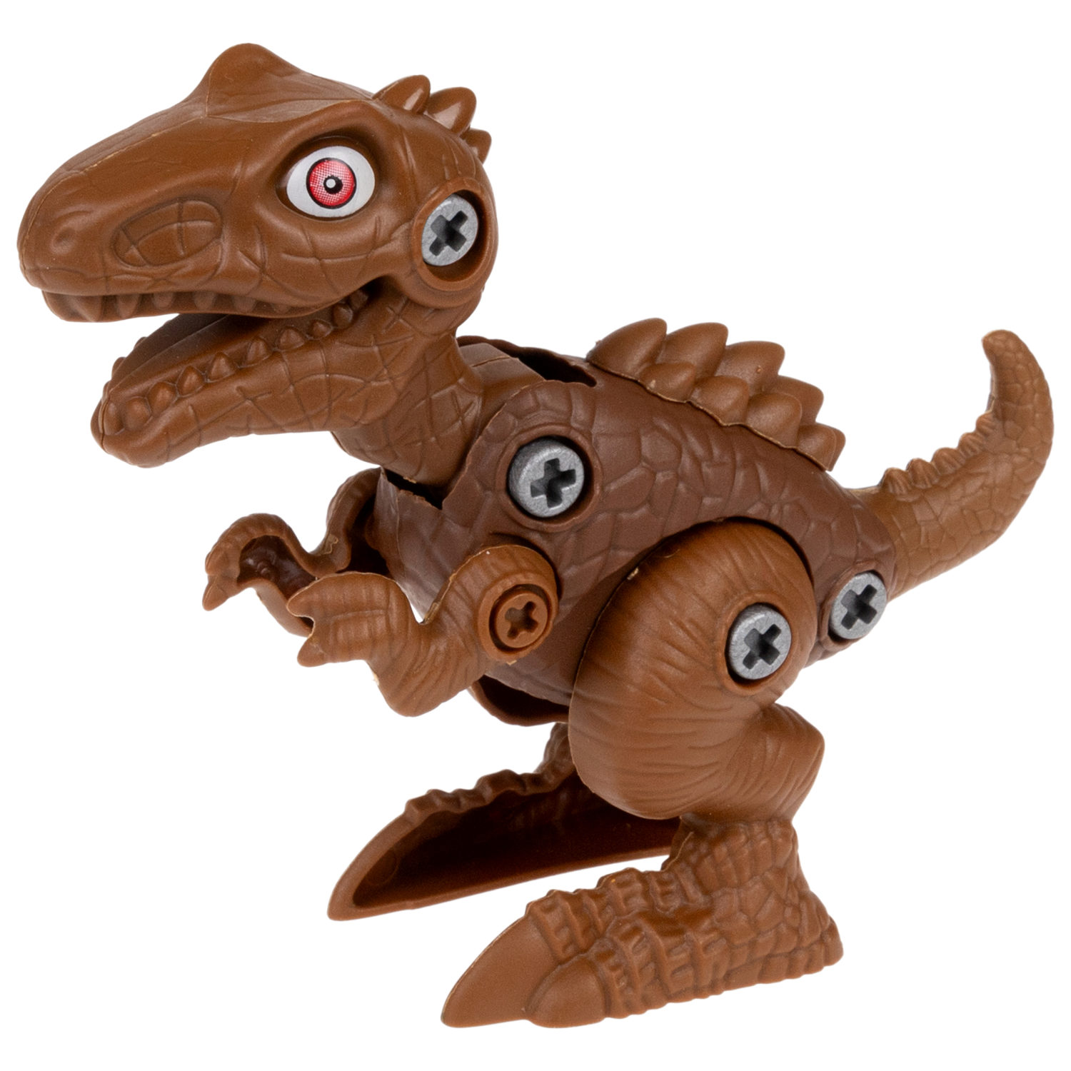 Конструктор 1TOY Динопарк "Клетка с динозавром", с отверткой, винтовой