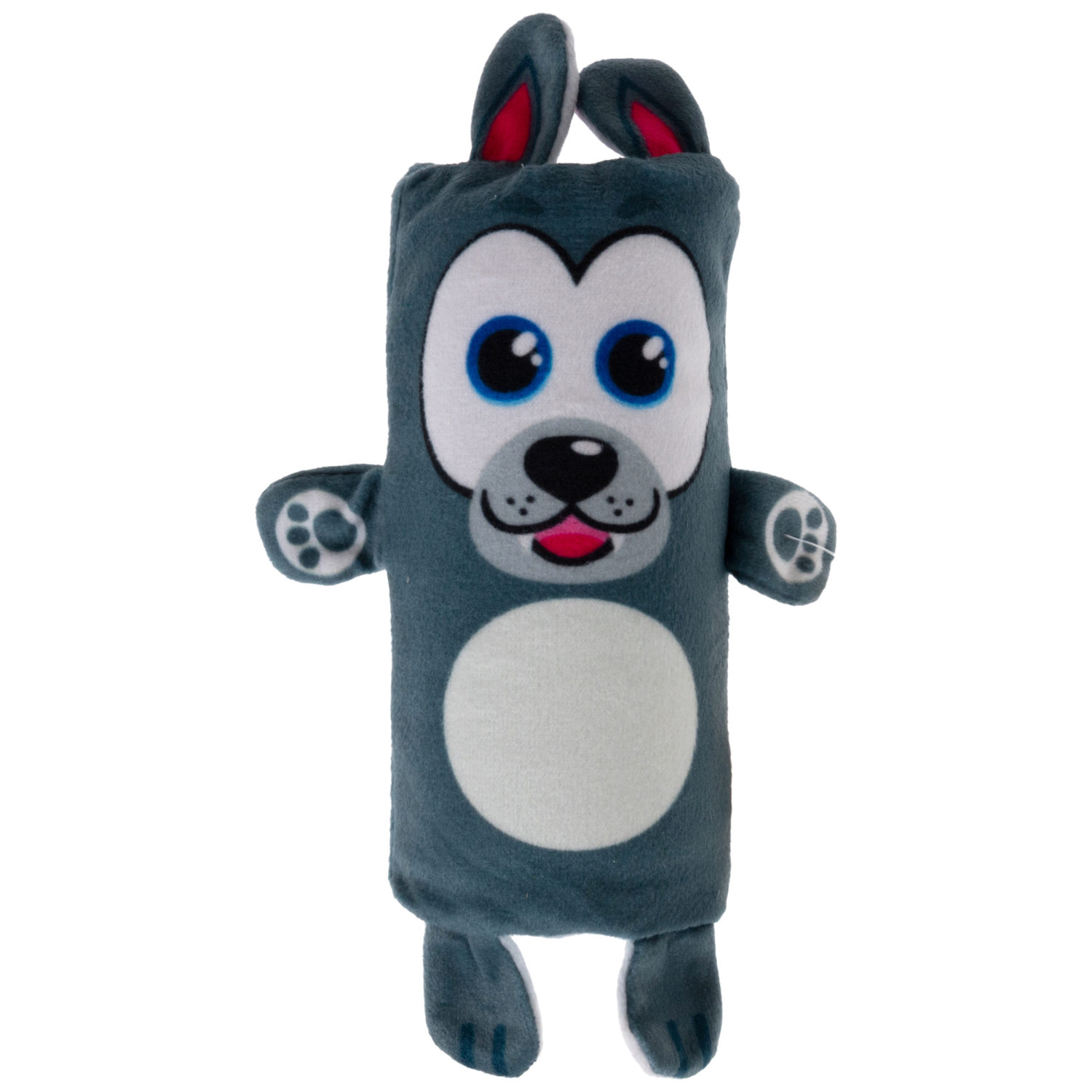 Скользун Вывернушка 2 в 1 1TOY плюшевая, игрушка-антистресс для рук