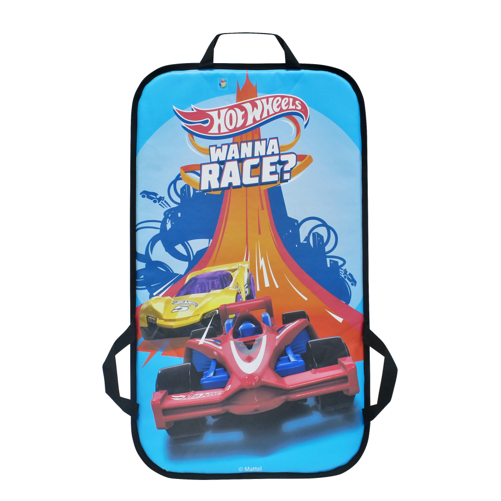 Ледянка мягкая, большая, прямоугольная, с крепкими ручками, для катания с горки, для мальчика, девочки Hot Wheels Хот Вилс, 72х41 см