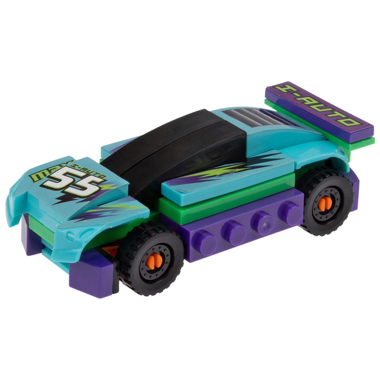 1TOY конструктор Blockformers "Спорткар", в ассортименте 6 видов