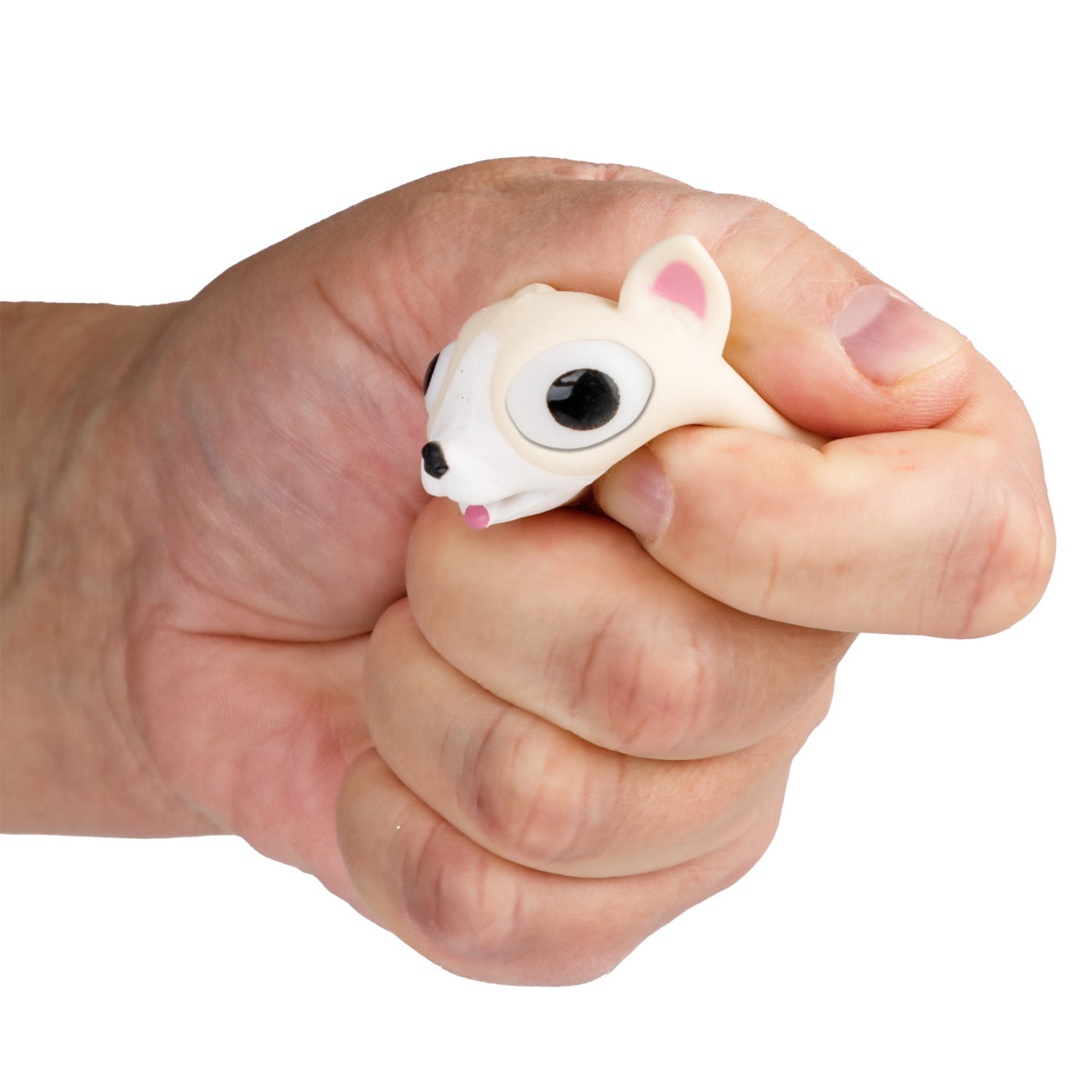 Пучеглаз-антистресс 1TOY Собака, 4х6х3,5 см