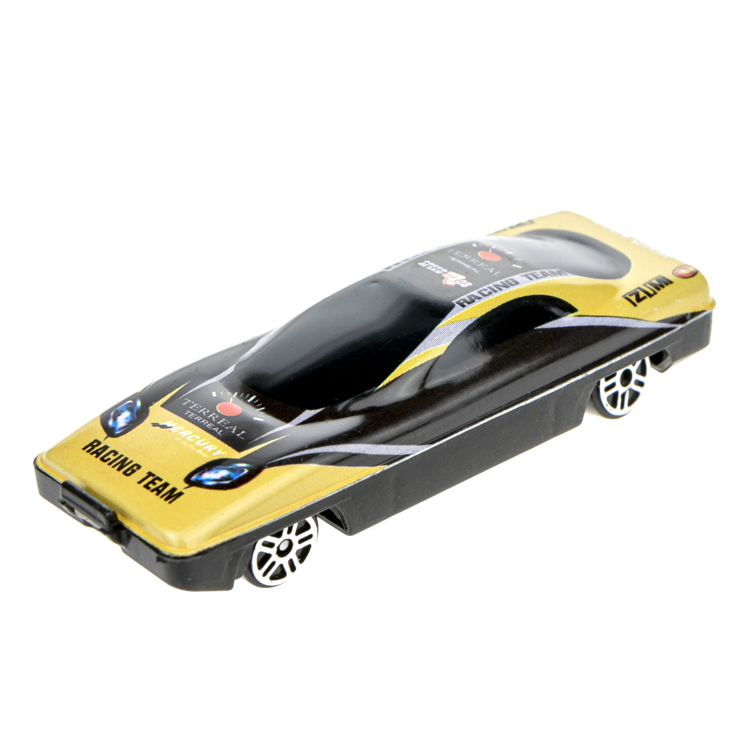 Набор металлических машинок 1TOY Драйв, гоночные, маленькие, 7 см, 4 шт.