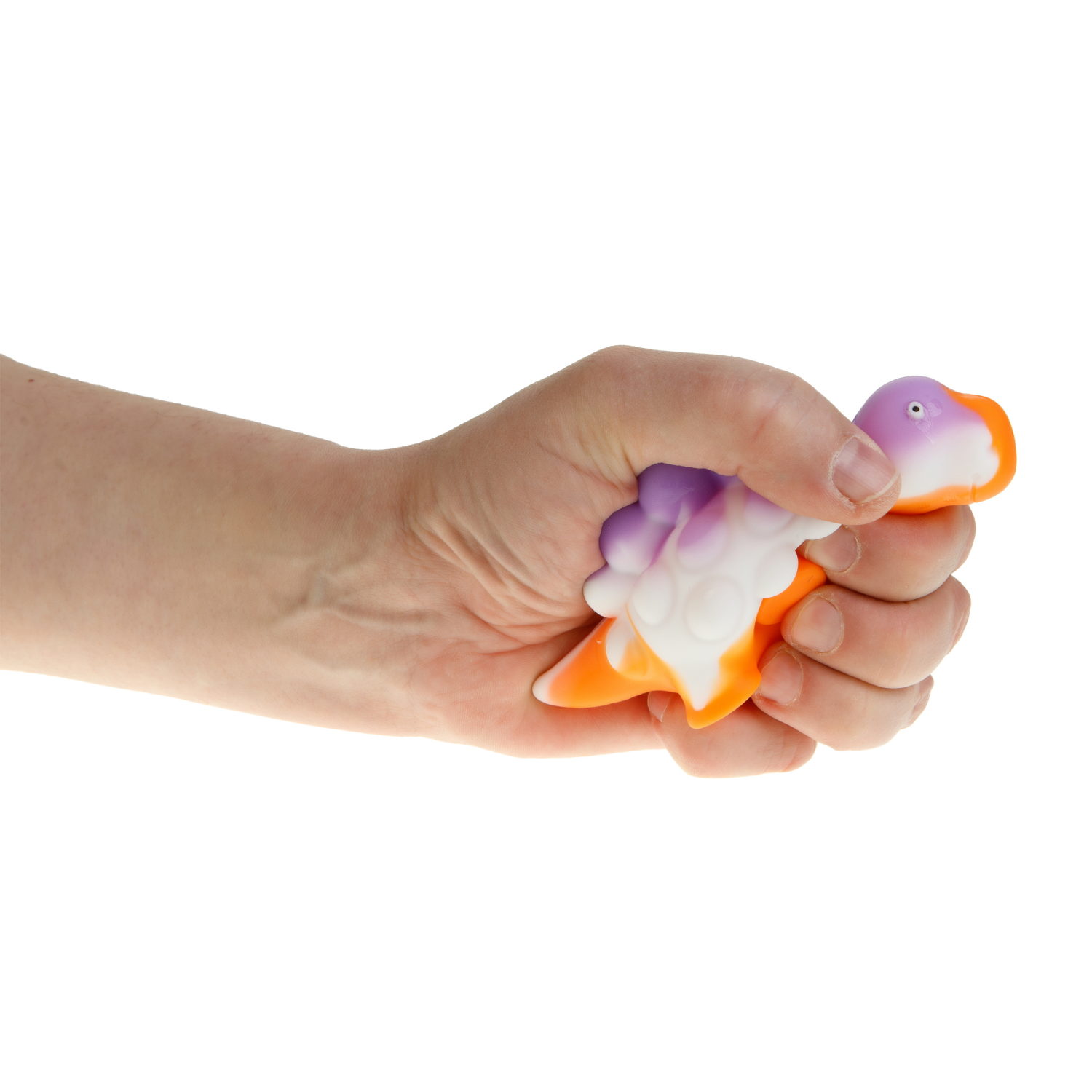 1TOY жмяка Hit Pop It "Динозавр", 9,5х6,3х8,4 см, 4 вида в ассортименте