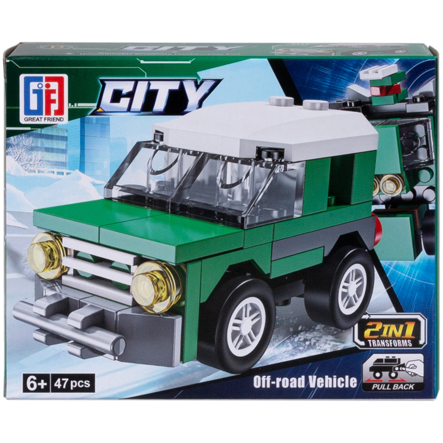 1toy Blockformers Городские службы конструктор, в асс. 4 вида