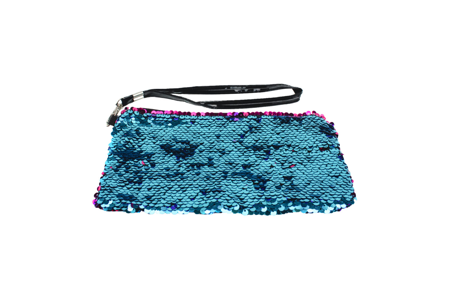 Косметичка LUKKY с пайетками с двух сторон, 3 цвета на выбор