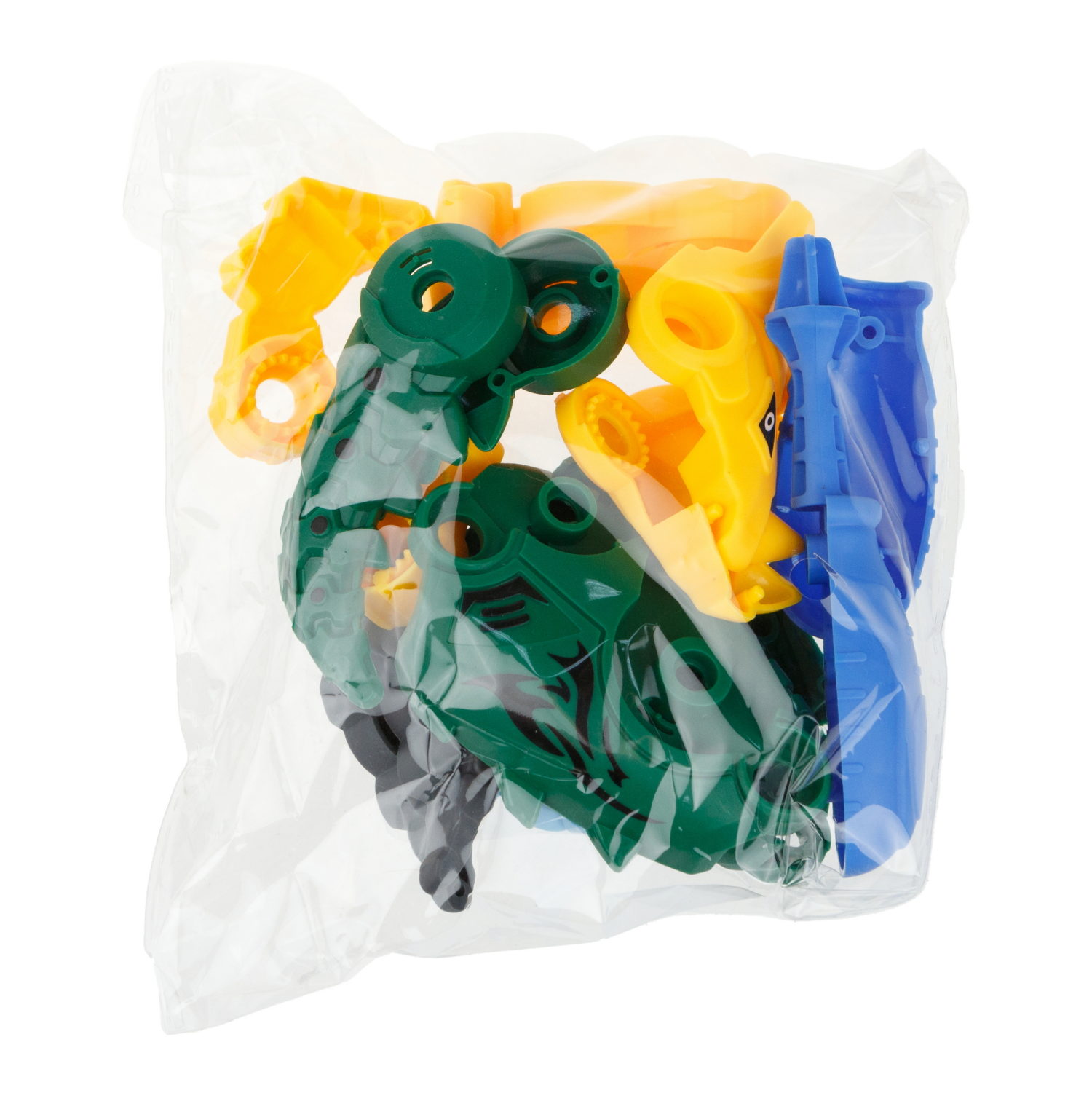 1Toy Трансботы "Зоотехника" (д/б 5 шт., в асс. 5 видов, из 5 шт. собирается большой робот)