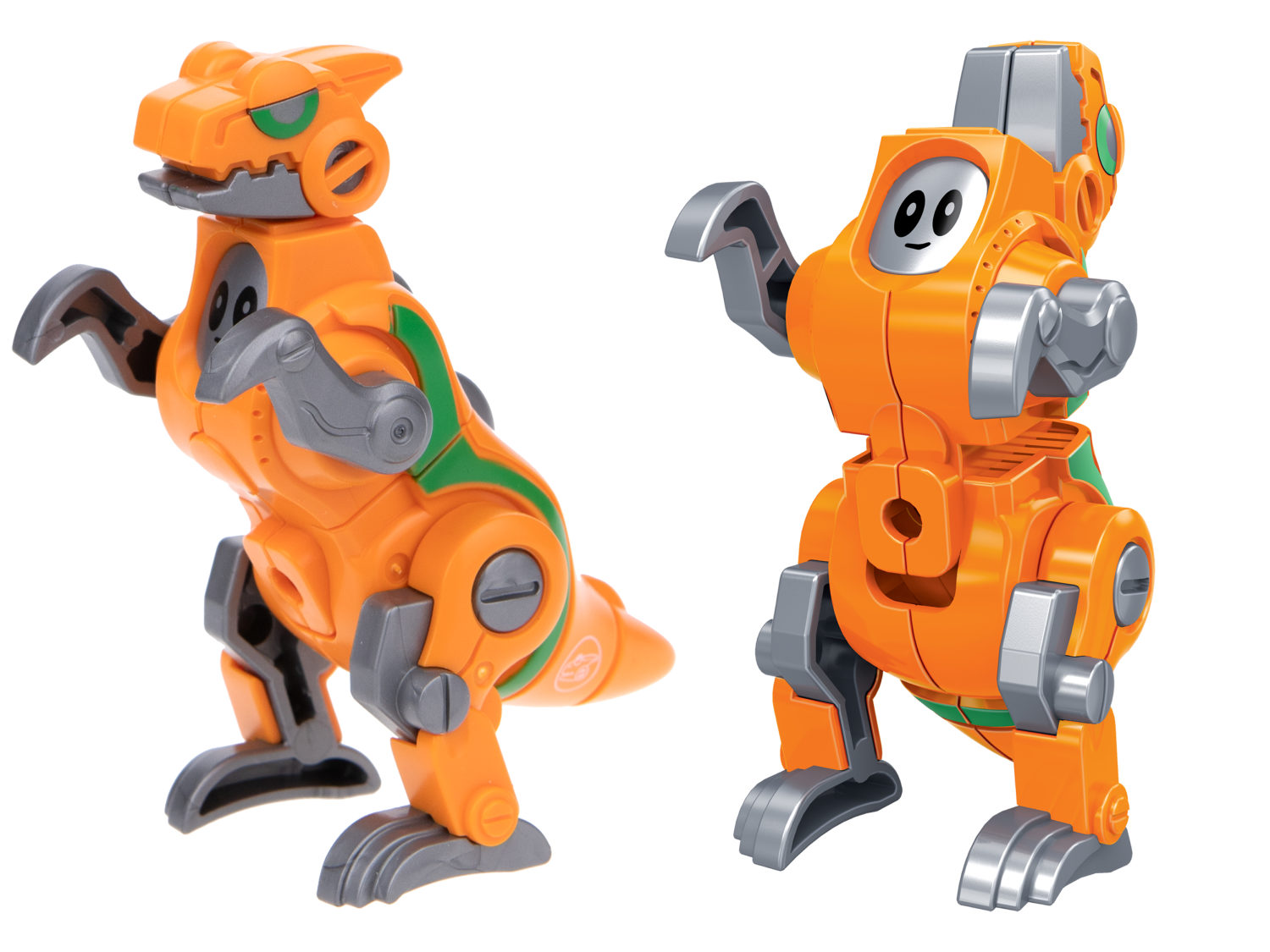 1toy Трансботы "Робозавры" (д/б 6 шт., в асс. 6 видов, из 6 шт. собирается большой робот)