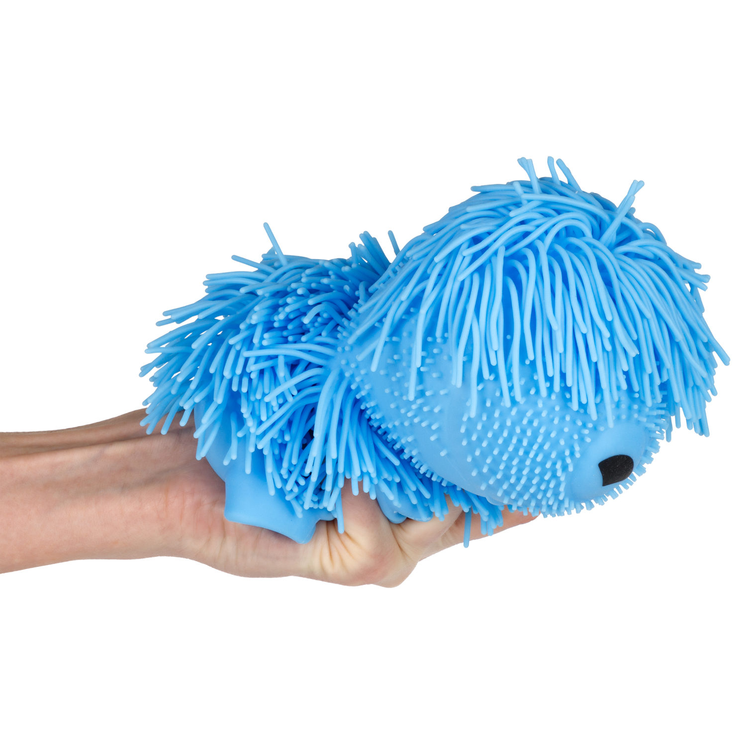 Игрушка-антистресс для рук 1toy Йо-Ёжики, "Собака" 20 см, 4 цвета в ассортименте