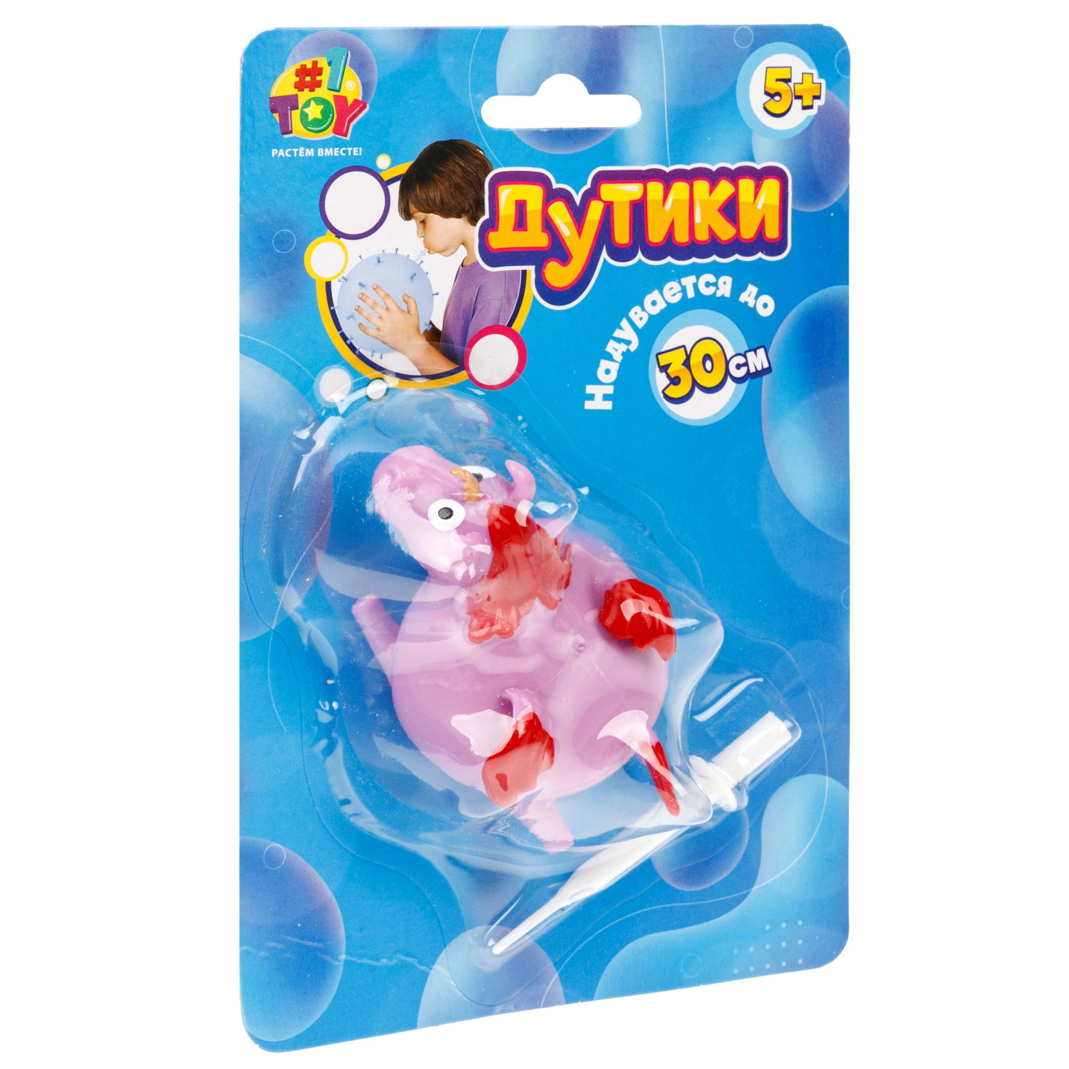 Игрушка ДУТИКИ 1TOY Единорог, максимальный размер 30 см, 3 вида в ассортименте