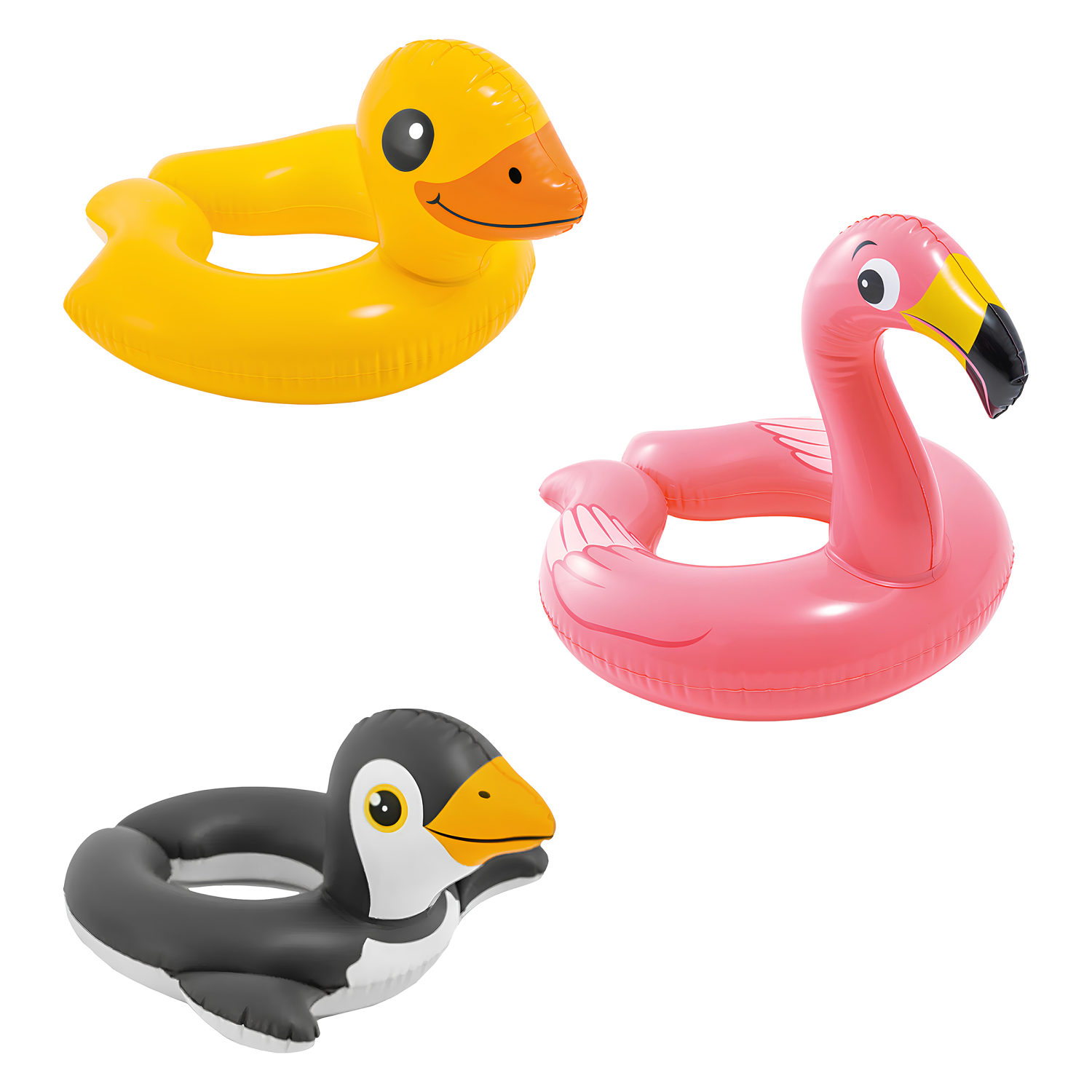 Круг для плавания детский Intex Водные птицы, 3 - 6 лет