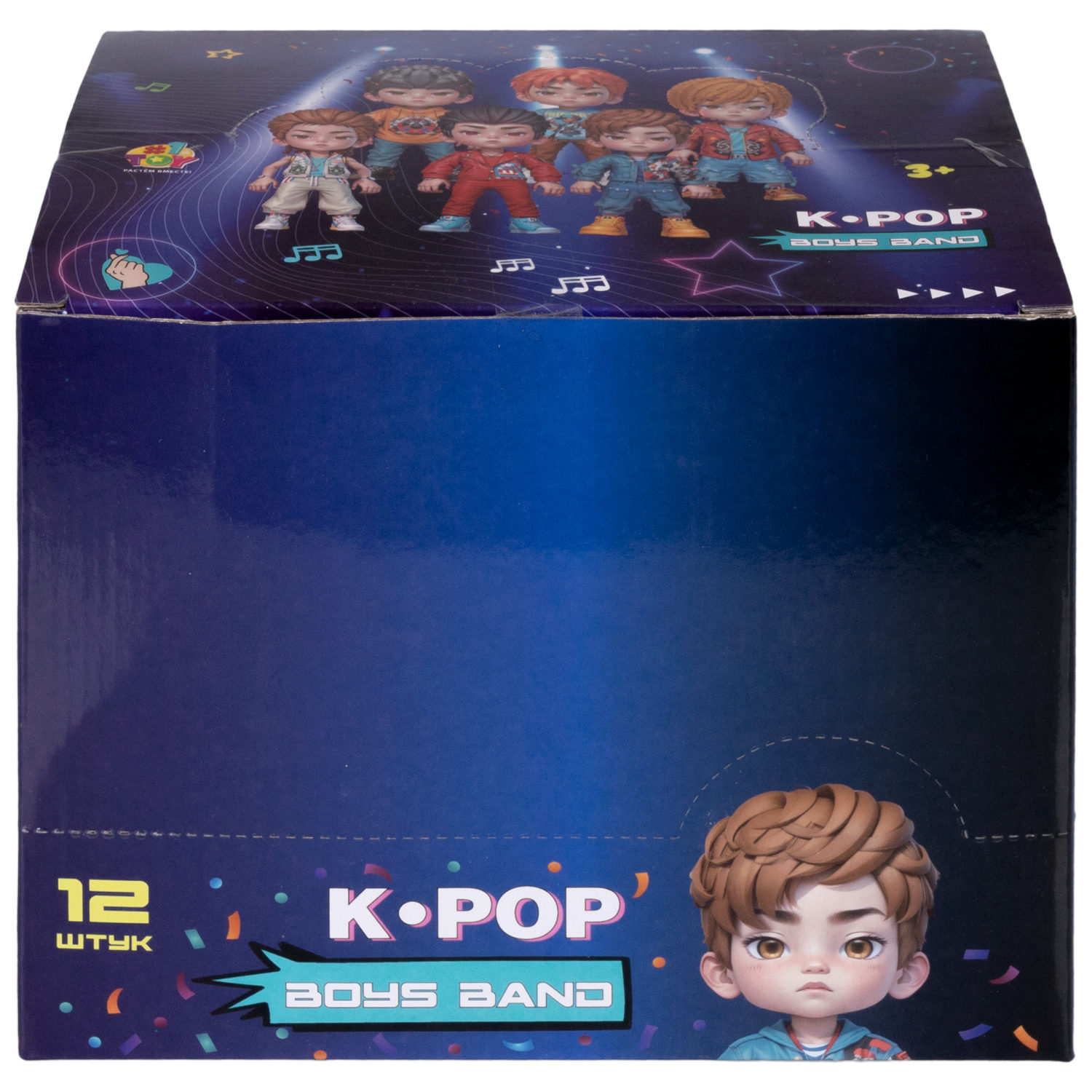 Кукла 1TOY K-POP Boys band с музыкальными инструментами, 6 видов в ассортименте