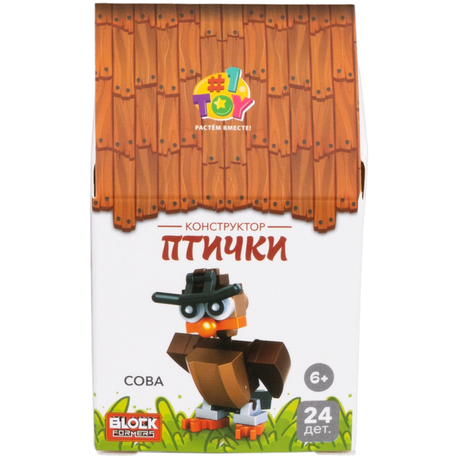 1Toy Blockformers "Птички", в ассортименте 6 видов