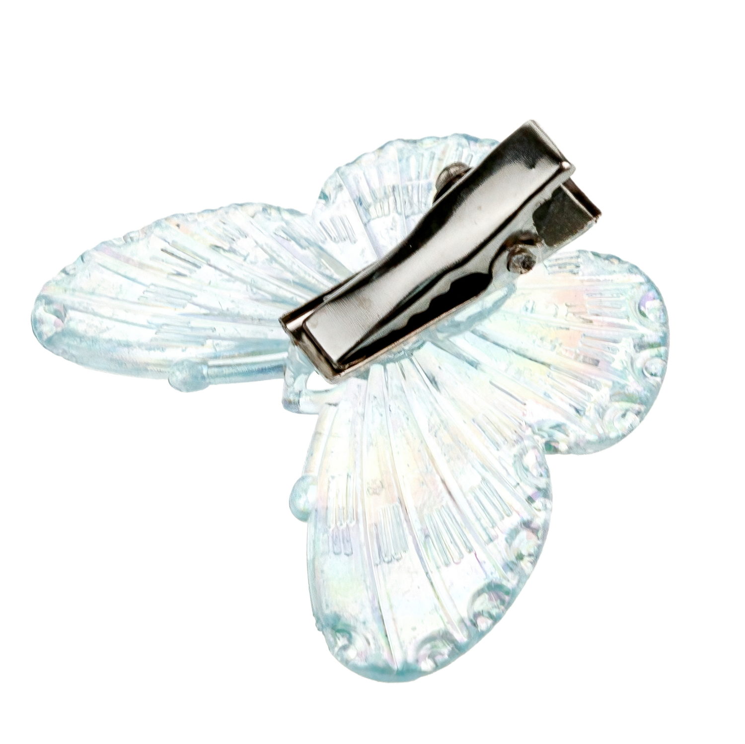 Заколки для волос Lukky Fashion Бабочки Crystal, детские, для девочки, зажимы, 4 вида в ассортименте, набор 2 шт.