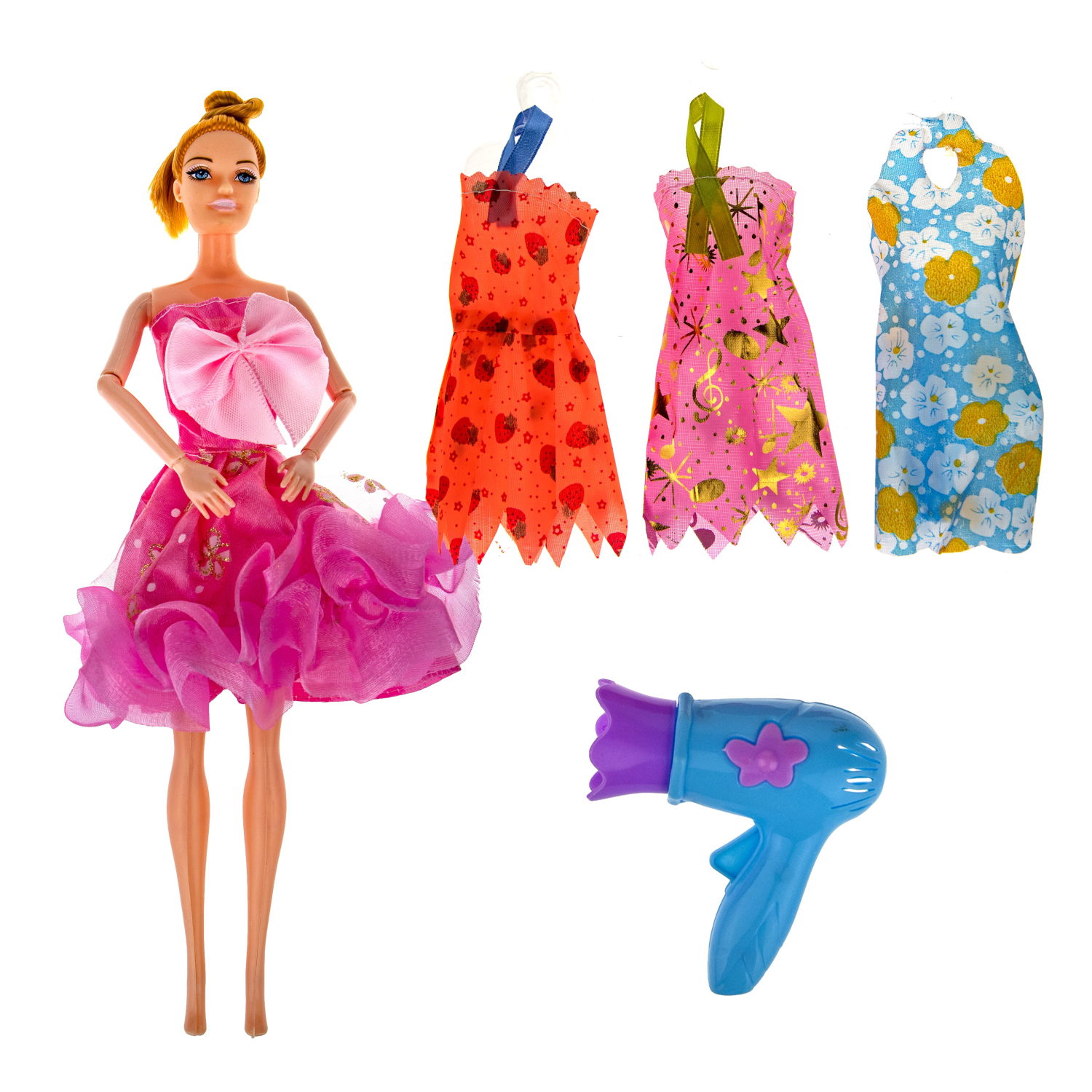 Кукла 29см с аксесс., в кор.18*4,5*32 см