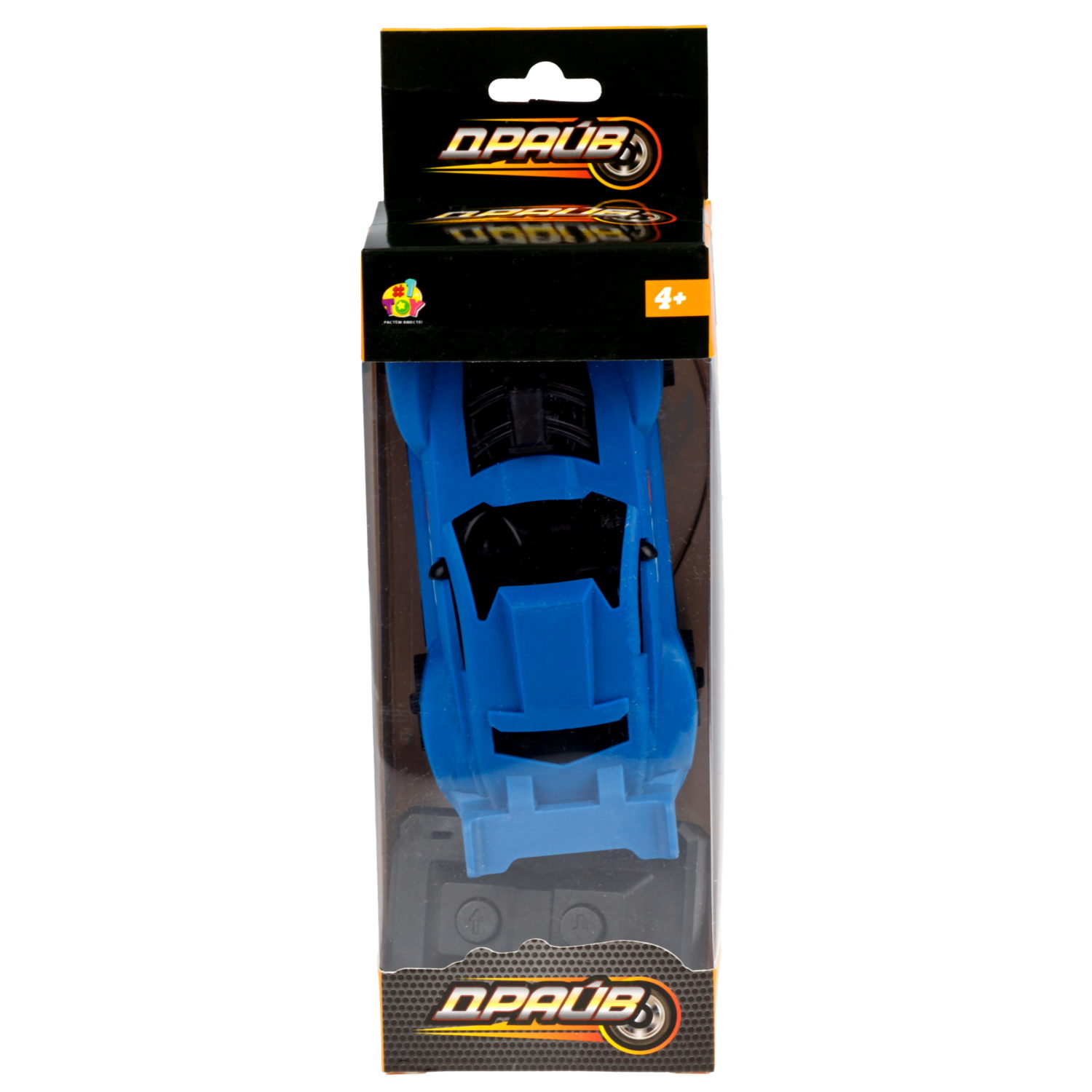 Машинка на пульте управления 1TOY Драйв Спорткар , 1:35, 27 МГц, 2 канала, синяя