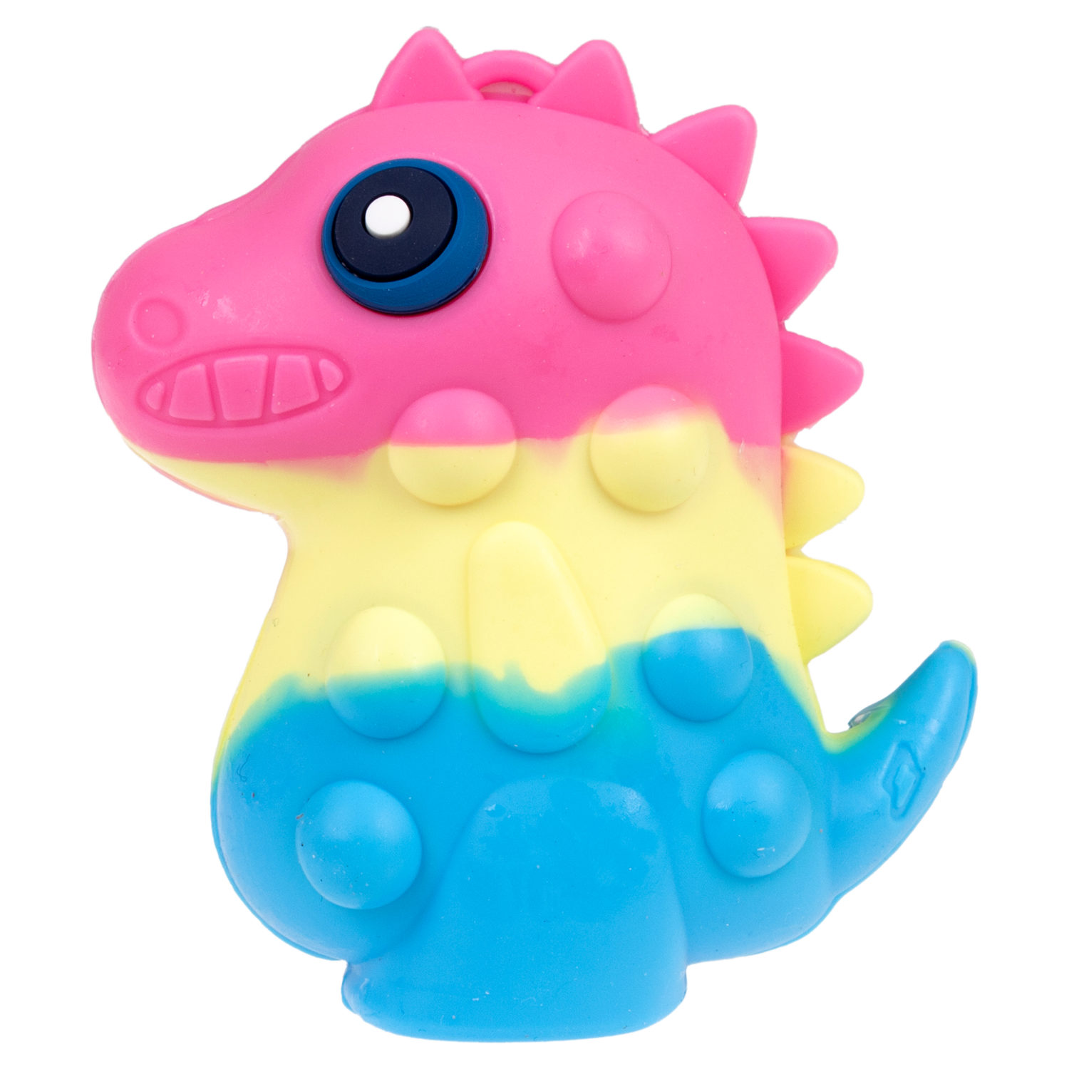 1toy Жмяка Hit Pop It "Динозавр" 9,5х9х4,2 см, 4 вида в ассортименте