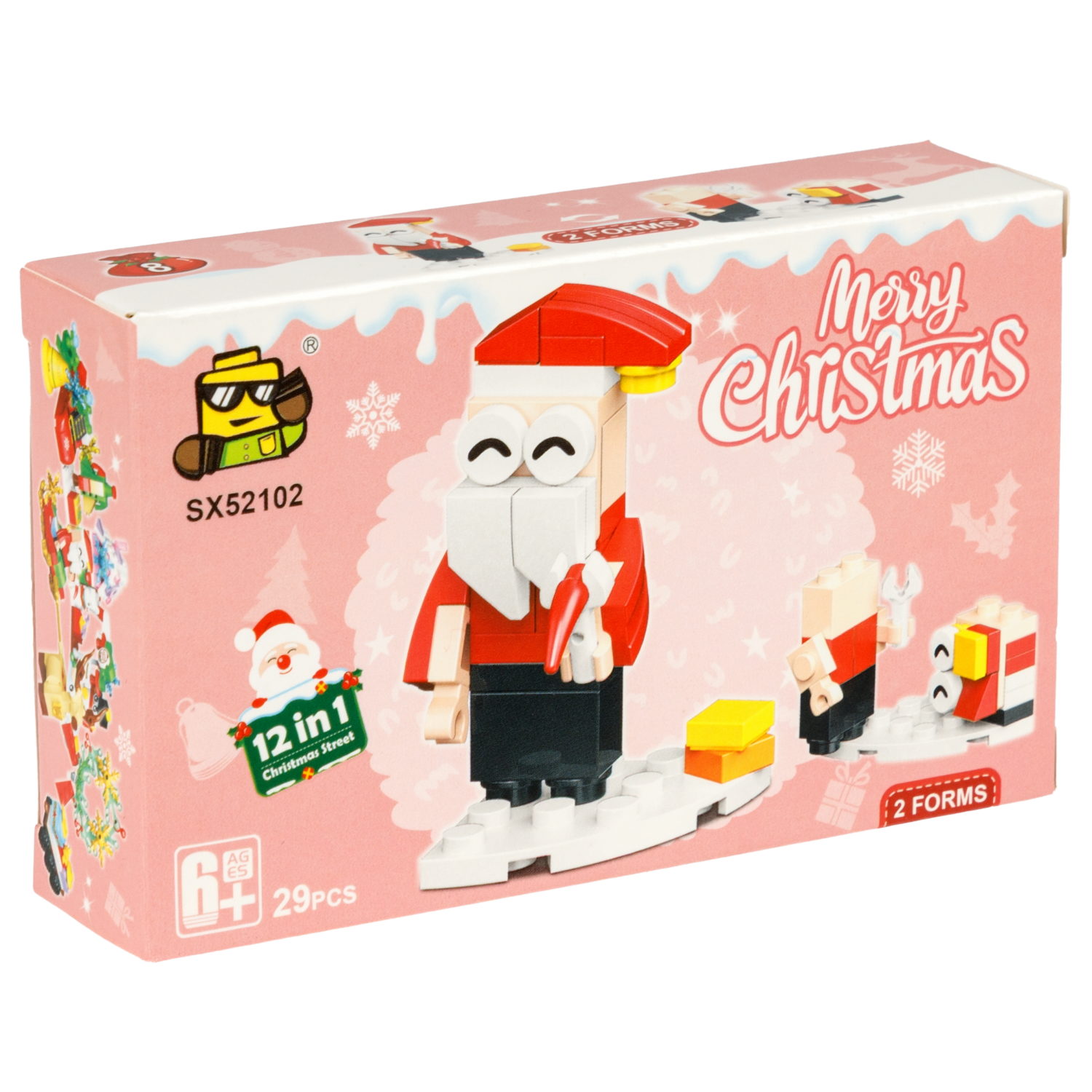 Конструктор 1TOY Blockformers С Новым годом! 12 видов, от 23 до 29 деталей