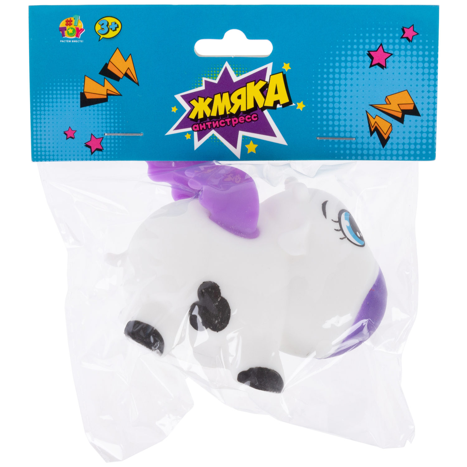 Жмяка 1TOY Животные с крыльями, в ассортименте