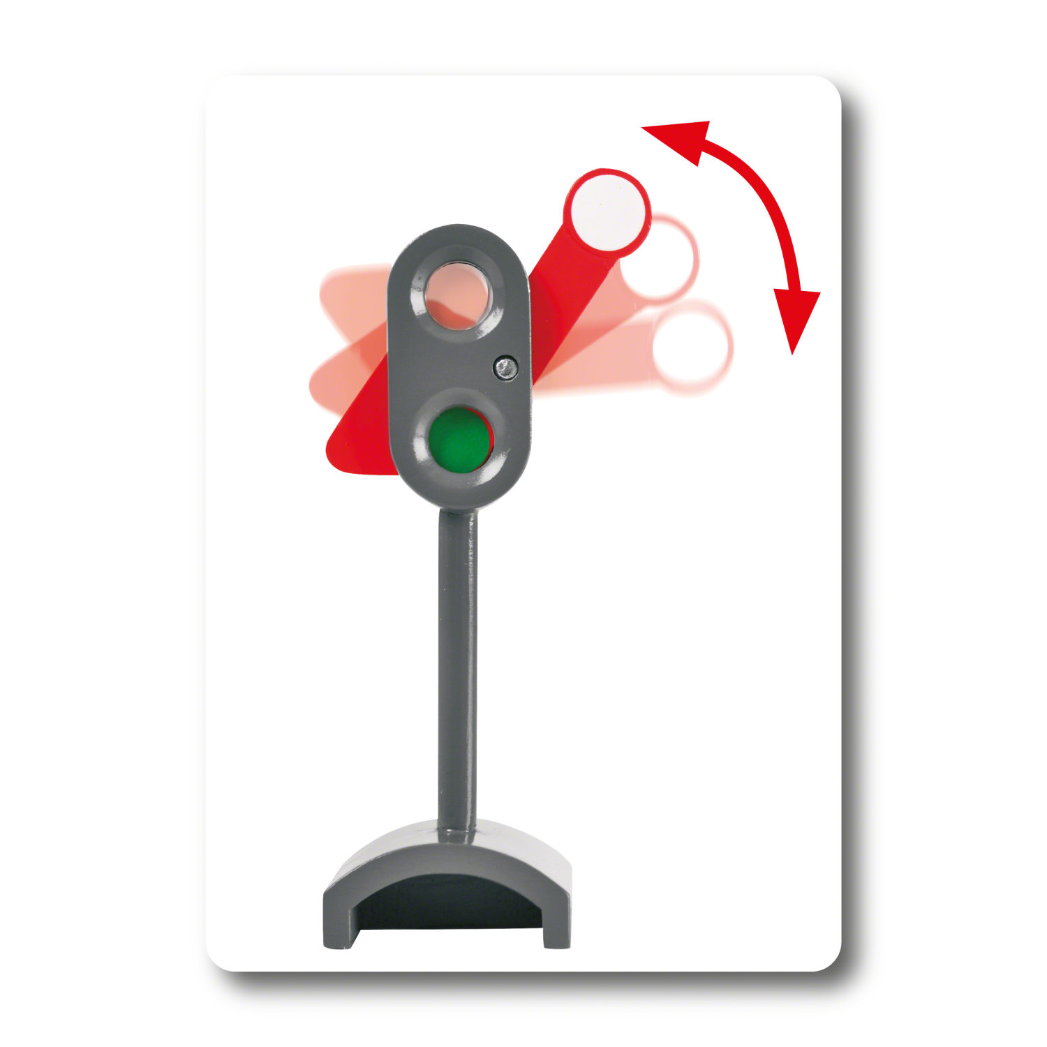 Деревянная железная дорога BRIO "Круговой набор с зеленым пассажирским поездом", 16 элементов