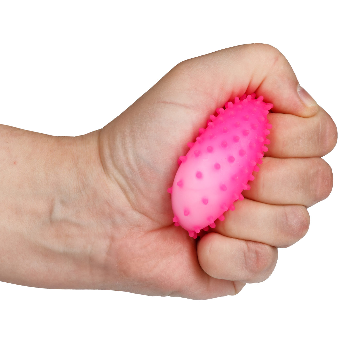 Игрушка-антистресс для рук 1TOY Крутой замес Колючка, розовая, 5 см
