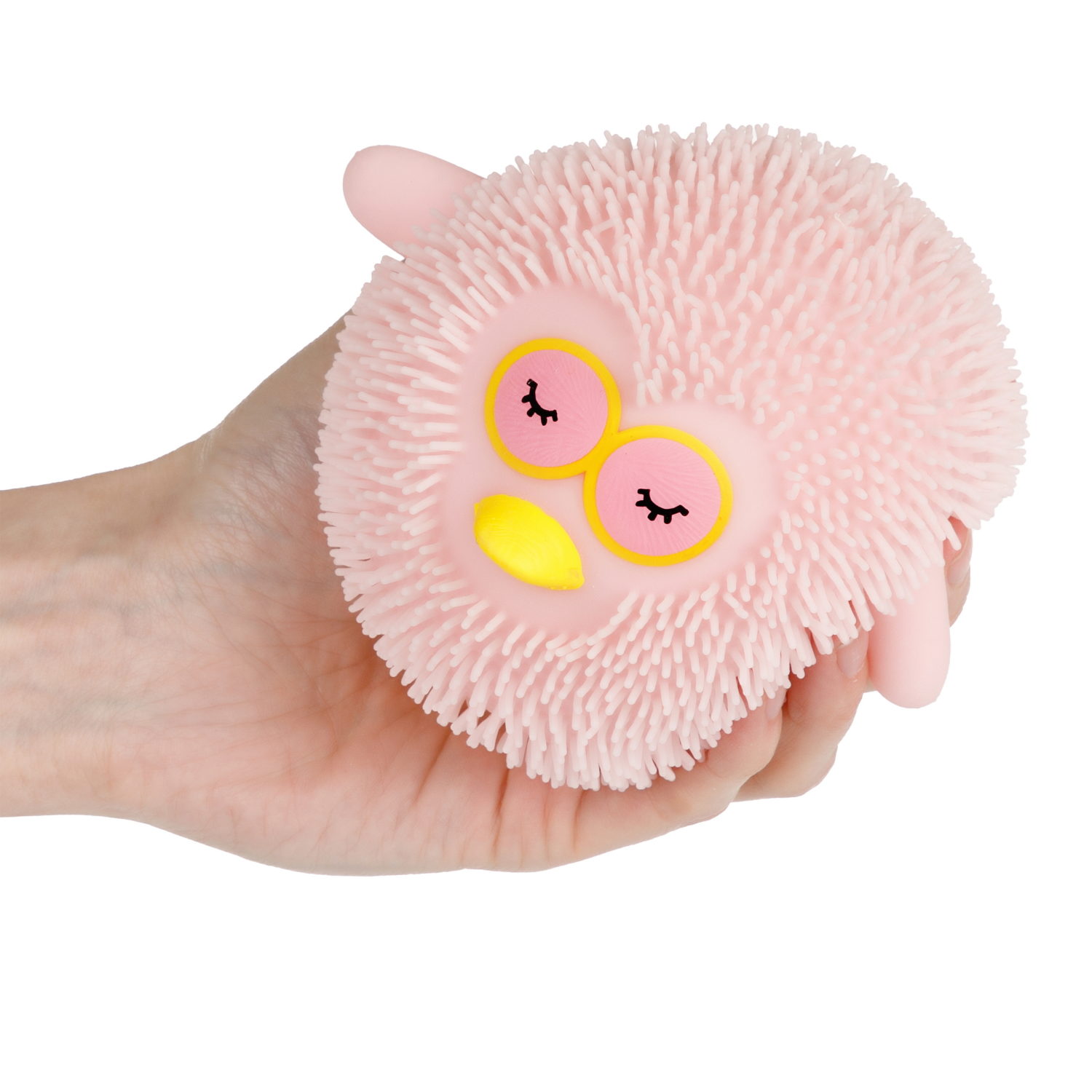 Игрушка-антистресс для рук 1toy Йо-Ёжики, "Животные" 13 см, со светом, 8 видов  в ассортименте